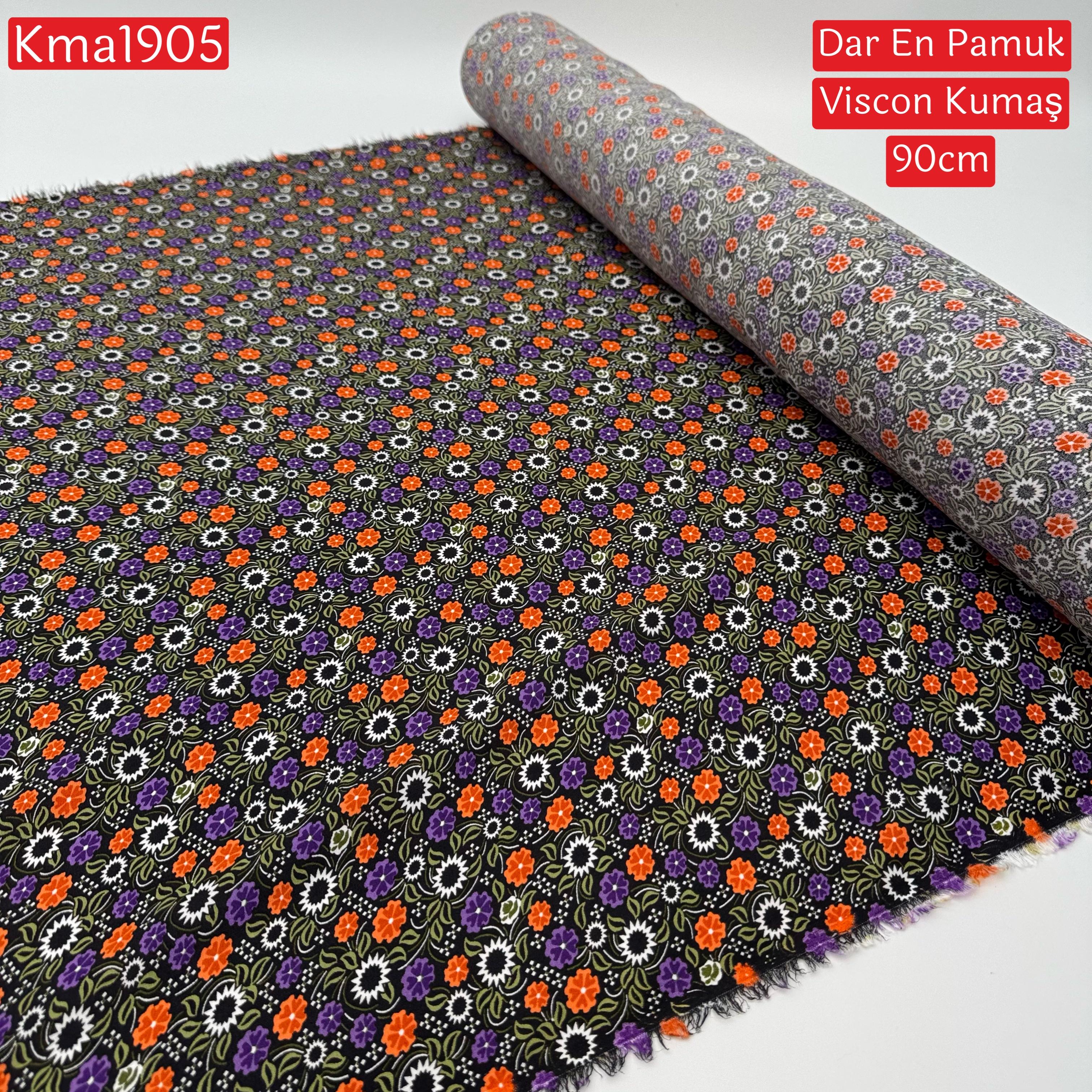 ZO-107 Dar En Pamuk Viscon Kumaş 90cm