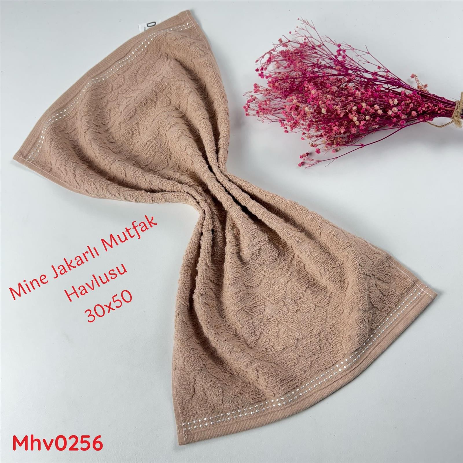 J-078 30*50 Mine Jakarlı Mutfak Havlusu