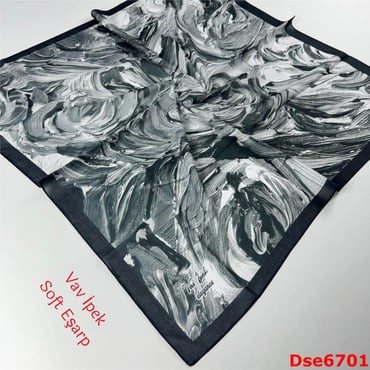P-028 Vav İpek Soft Eşarp