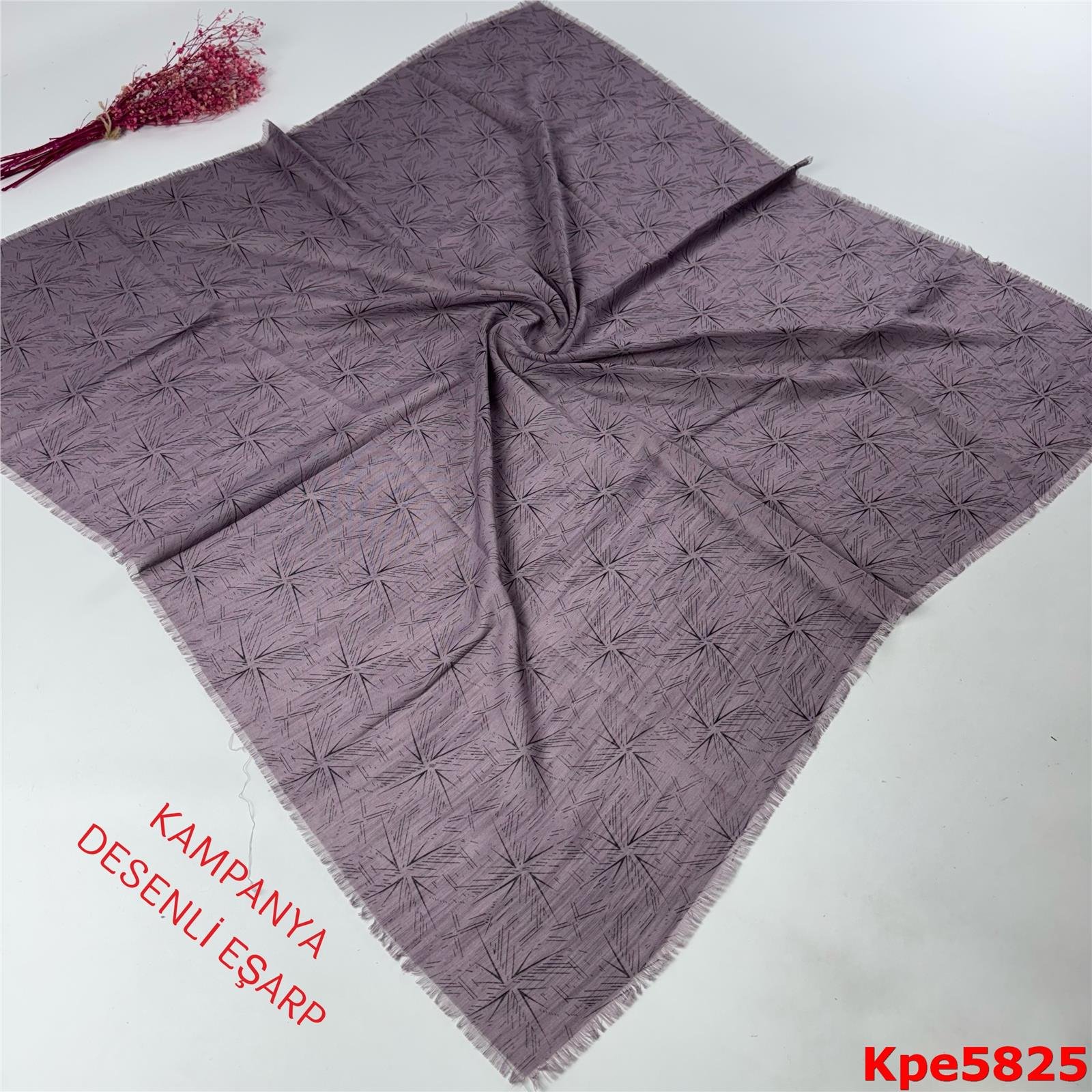 ZK-080 Kampanya Desenli Eşarp
