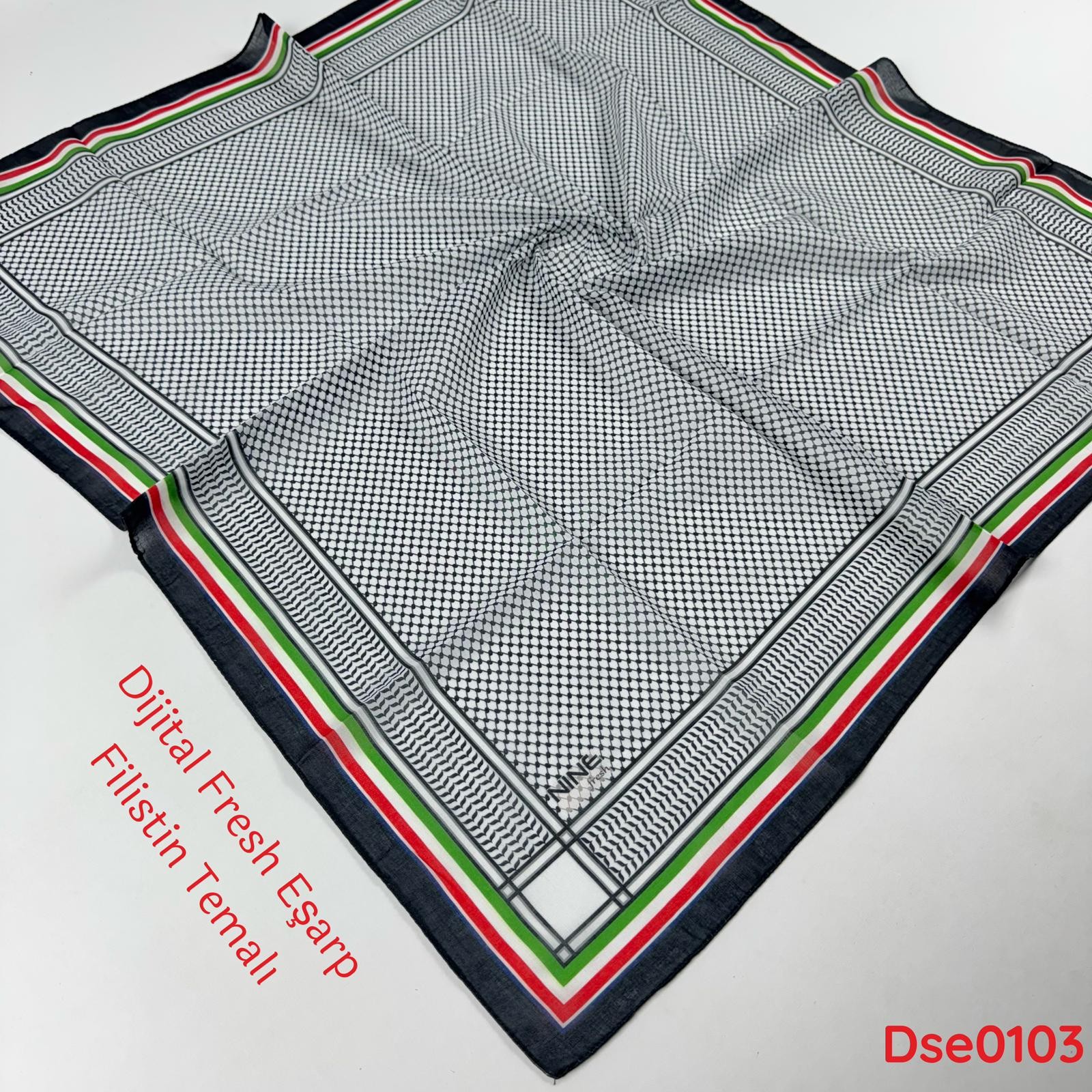 S-133 Dijital Fresh Eşarp