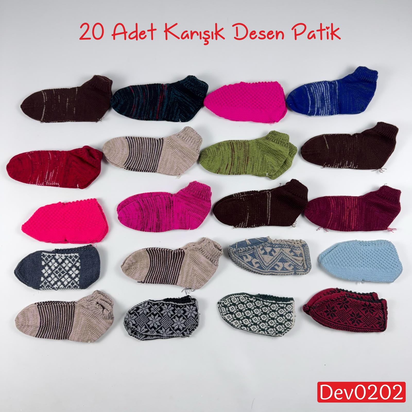 KAMPANYA.. 20 Adet Patik