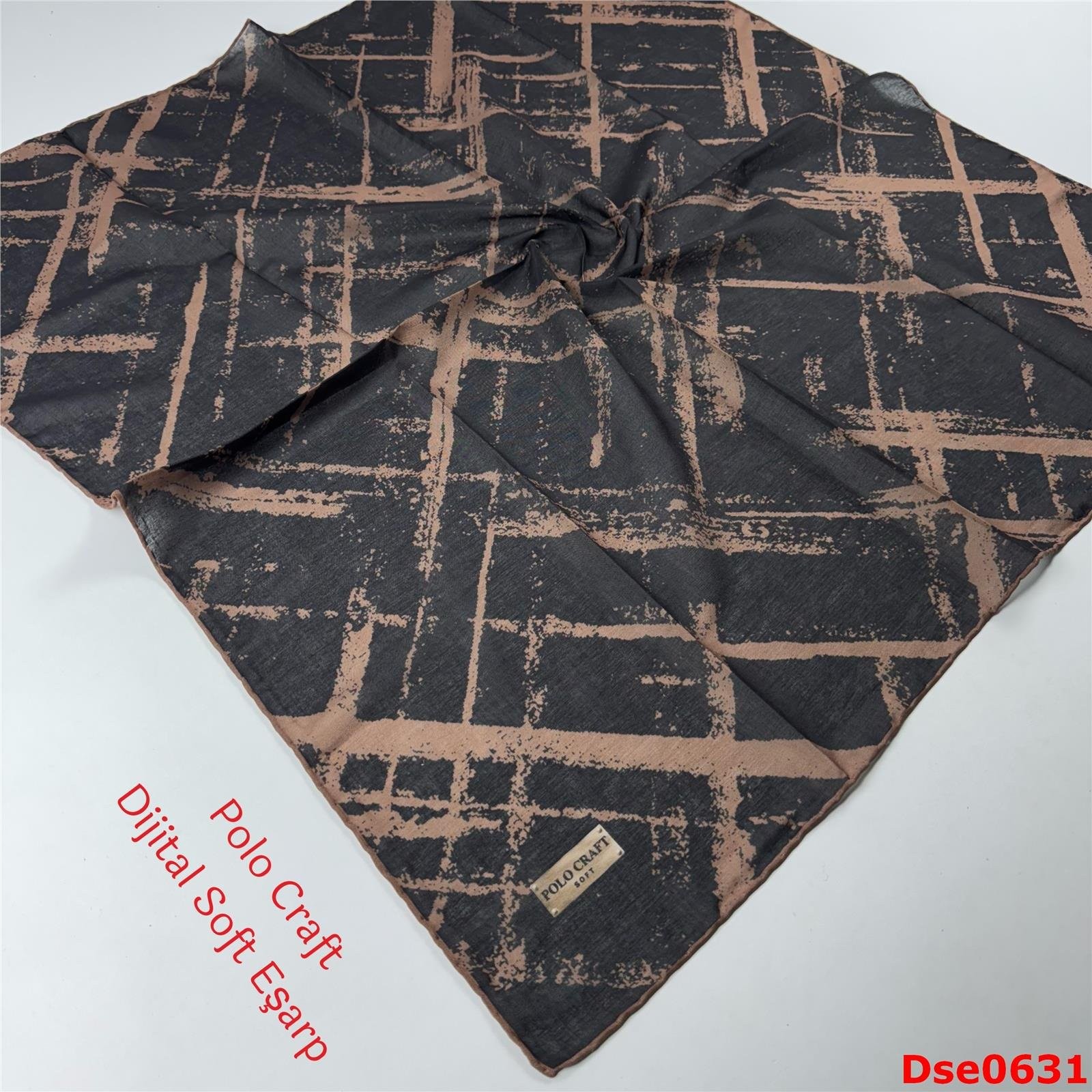 R-136 Polo Craft Dijital Soft Eşarp