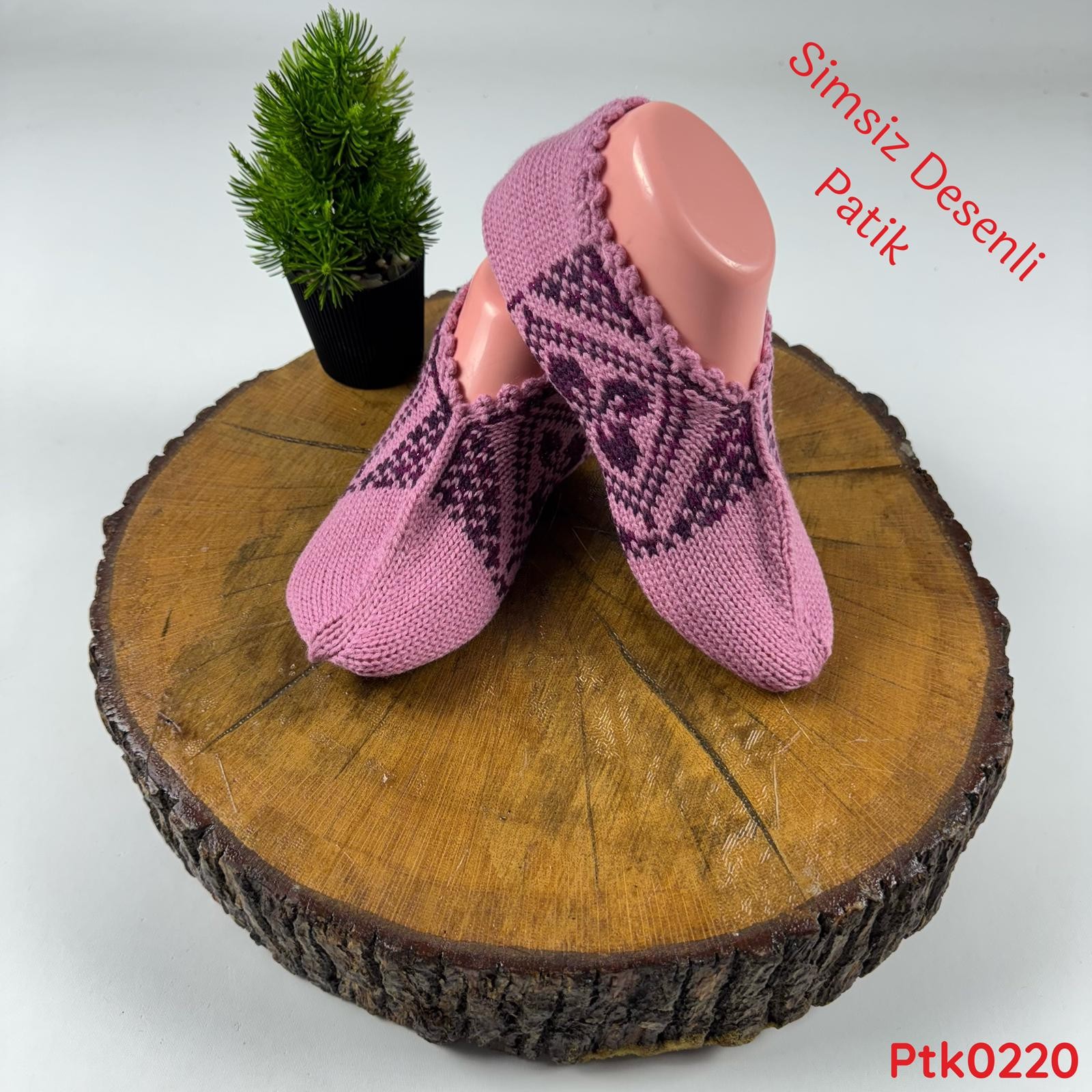 ZV-095 Simsiz Desenli Patik