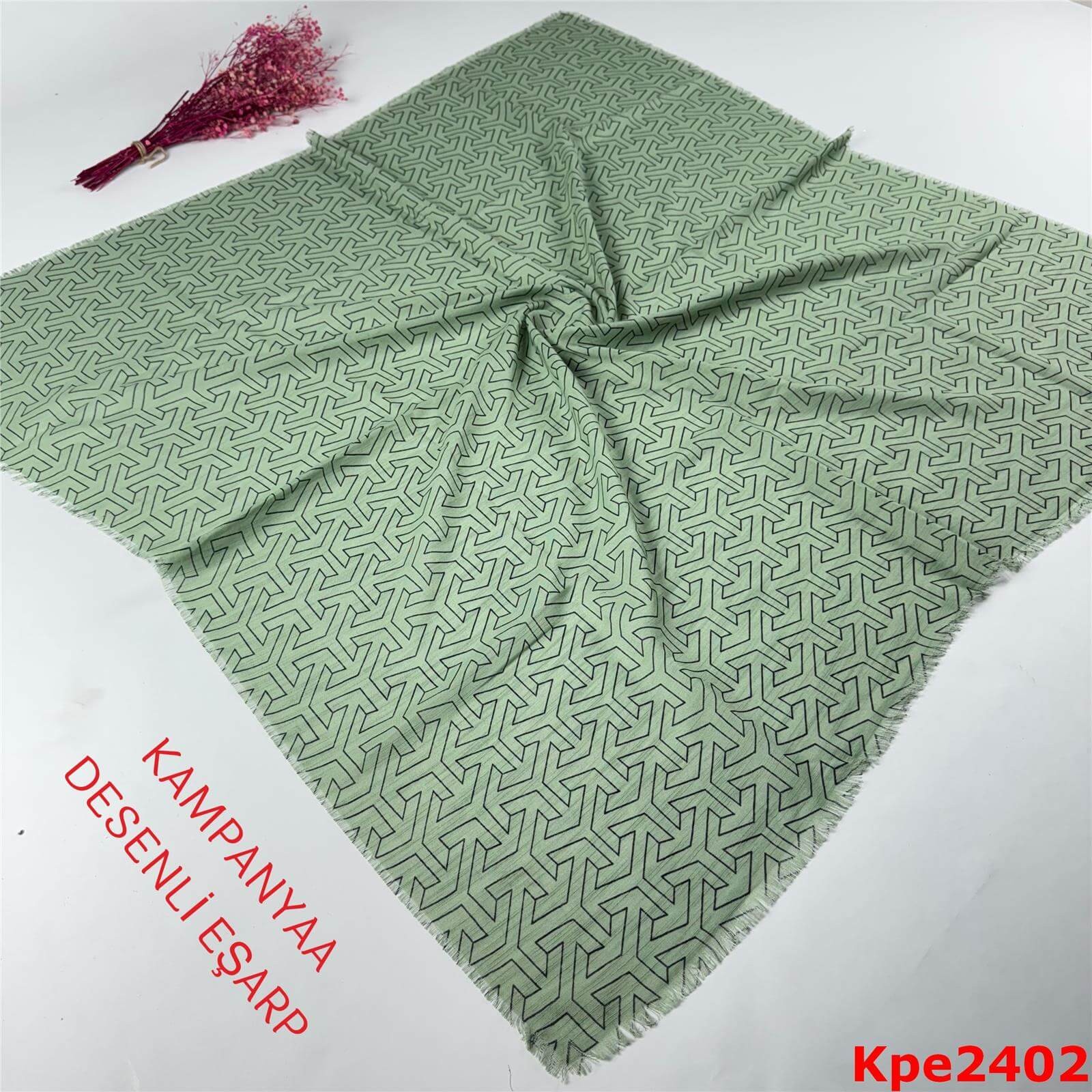 ZK-004 Kampanya Desenli Eşarp