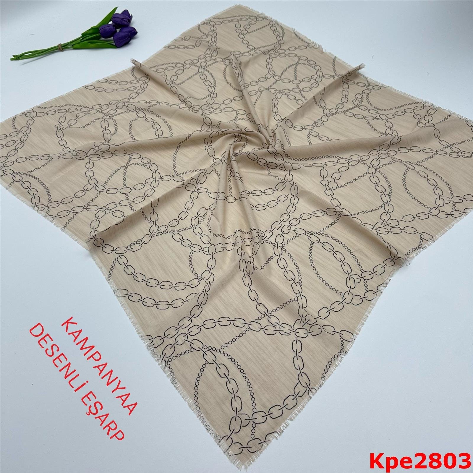 ZH-050 Kampanya Desenli Eşarp