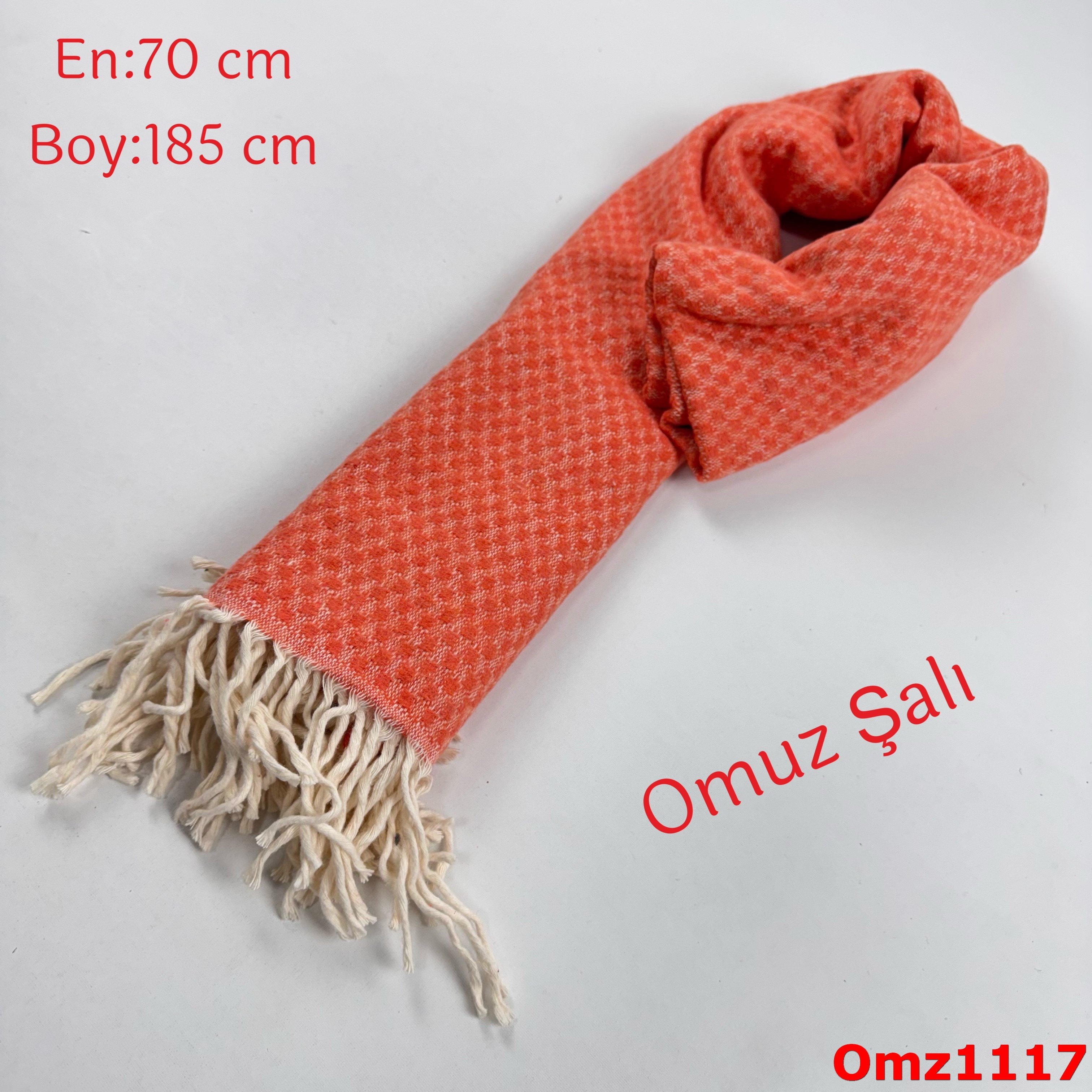 ZY-062 Düz Balıksırtı Omuz Şalı