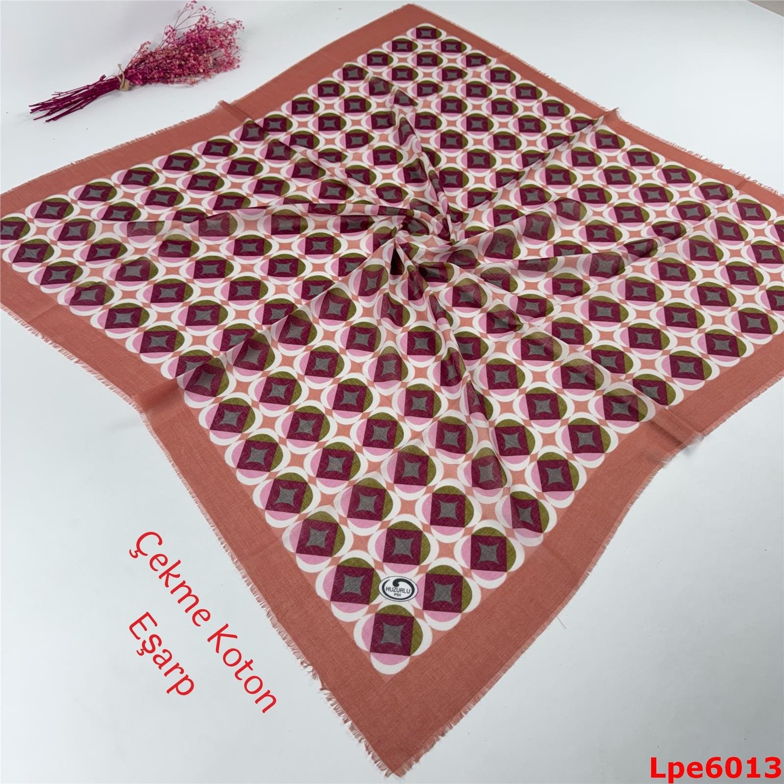 N-121 Çekme Coton Eşarp