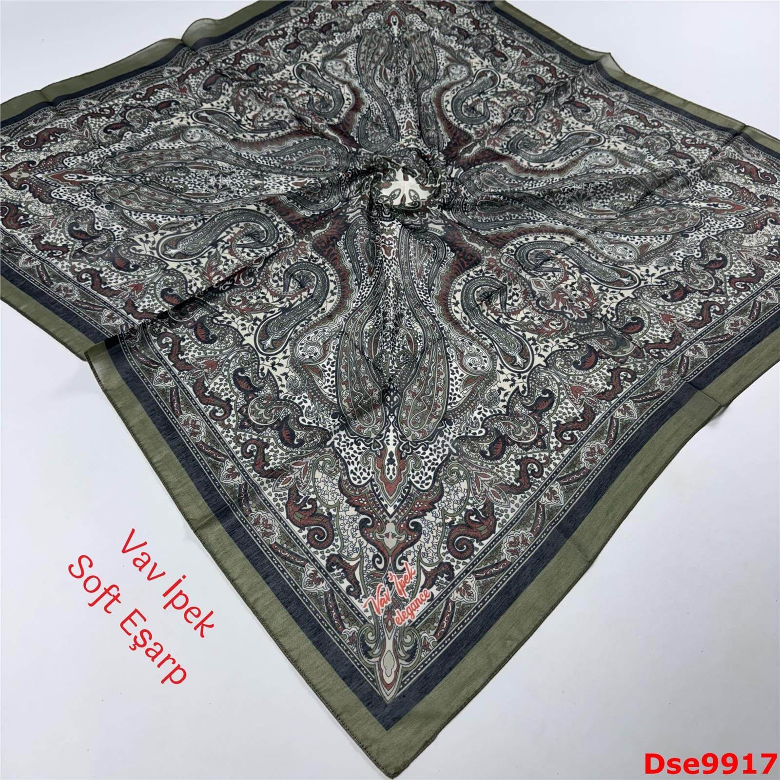 P-140 Vav İpek Soft Eşarp