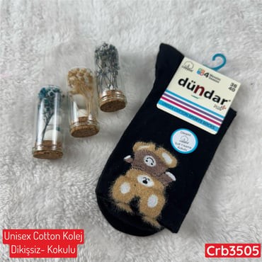 H-222 DÜNDAR Unisex Cotton Kolej (Dikişsiz-Parfümlü)