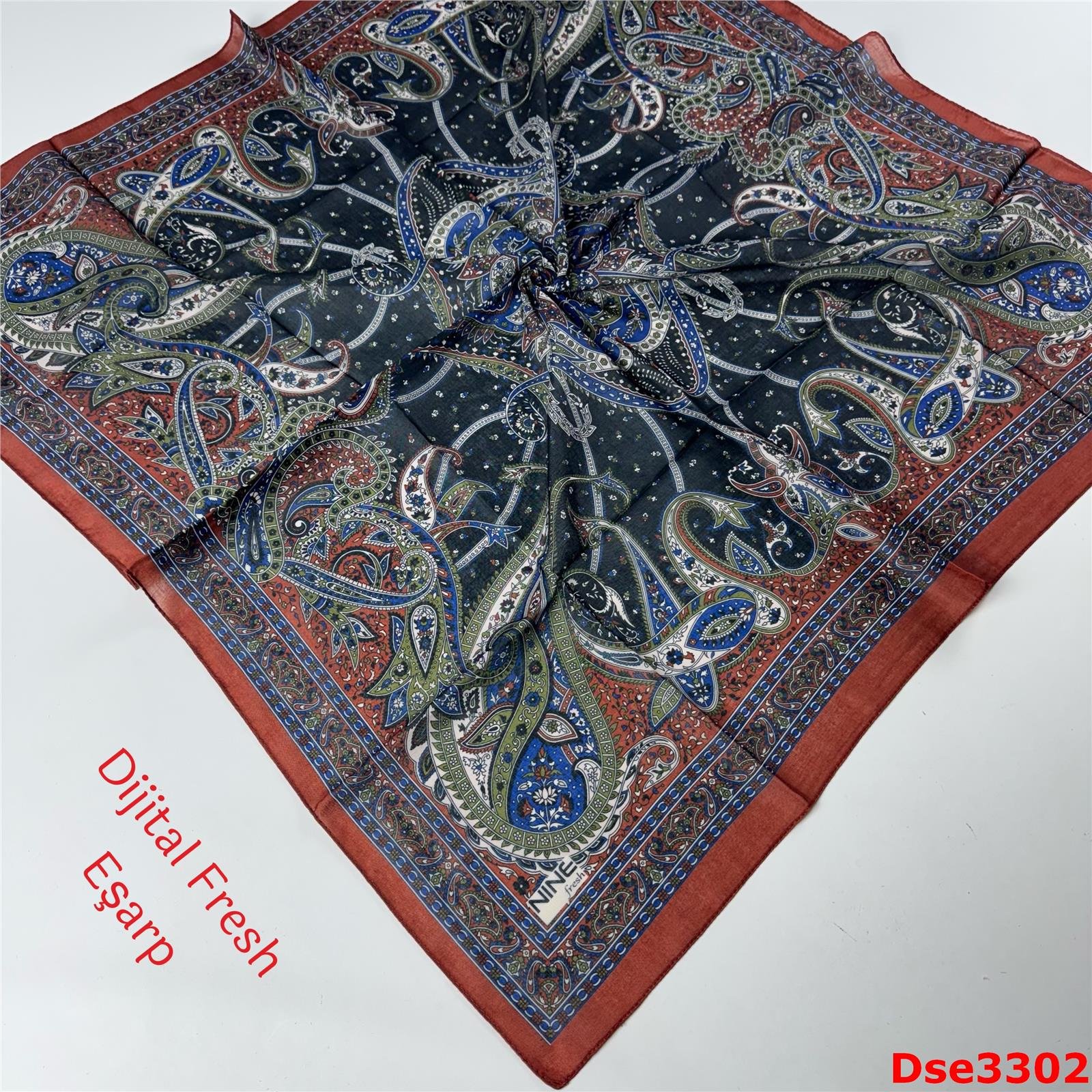 P-019 Dijital Fresh Eşarp