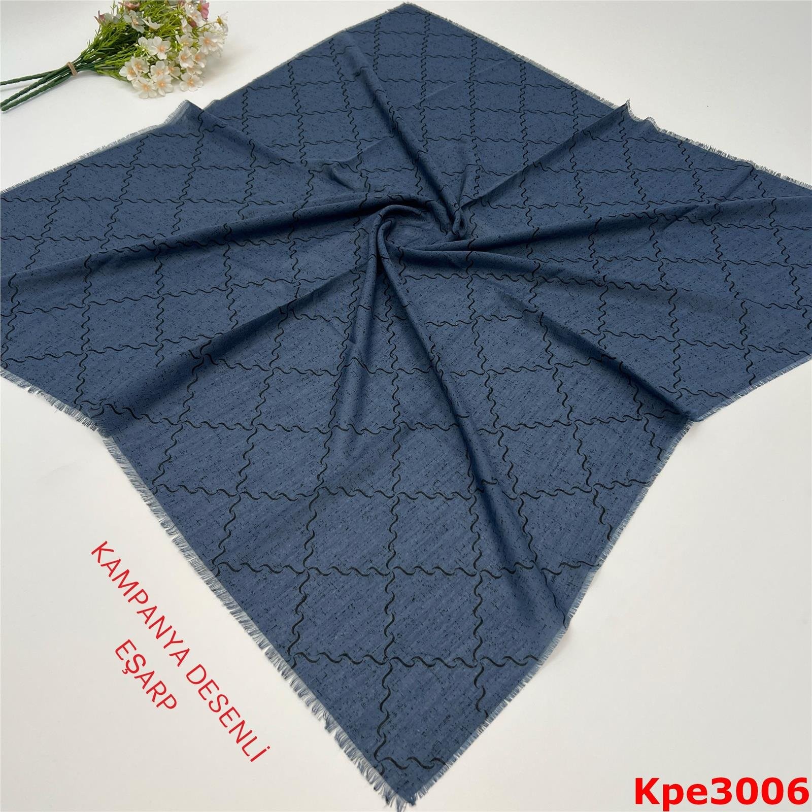 ZK-084 Kampanya Desenli Eşarp