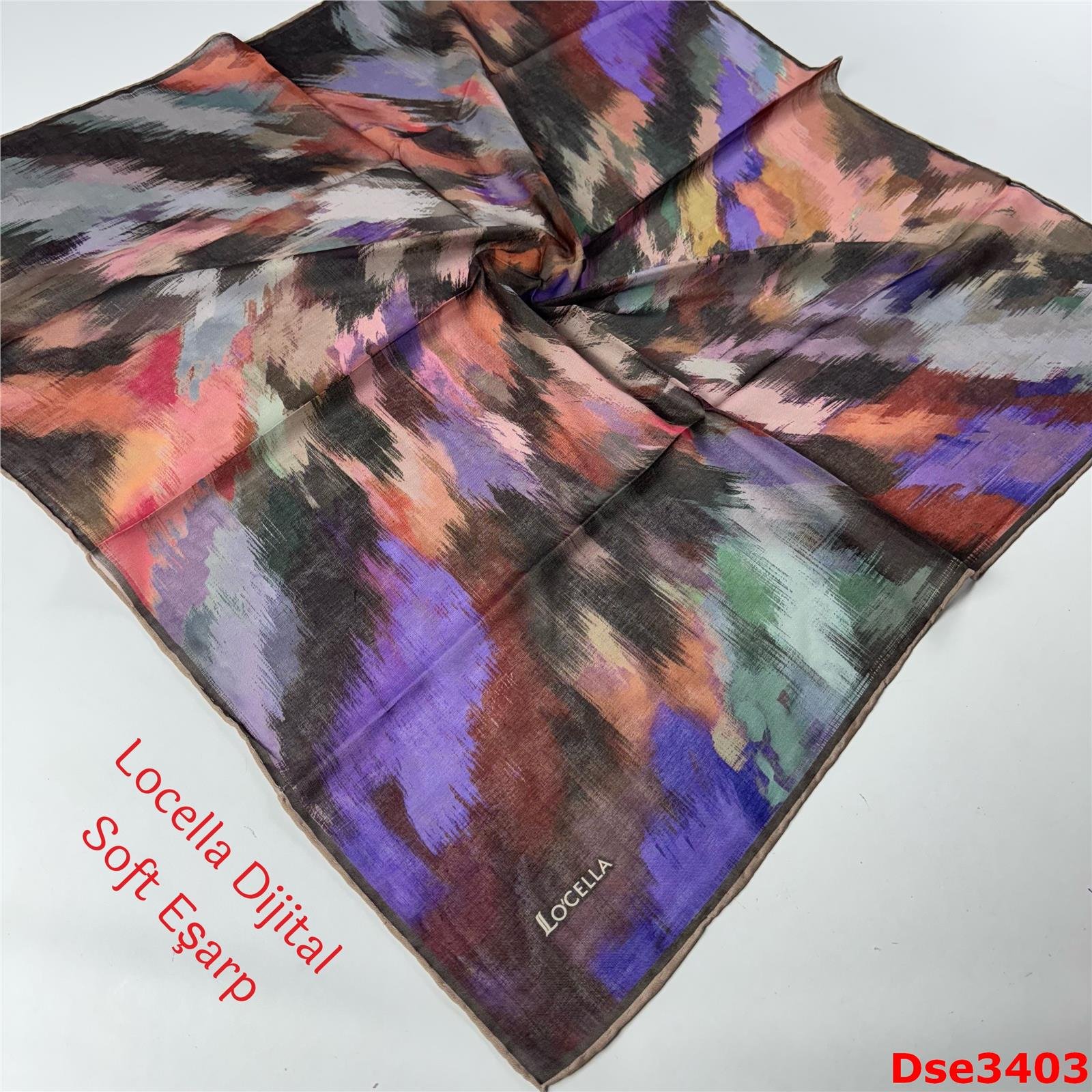 R-005 Locella El Dikişli Soft Eşarp