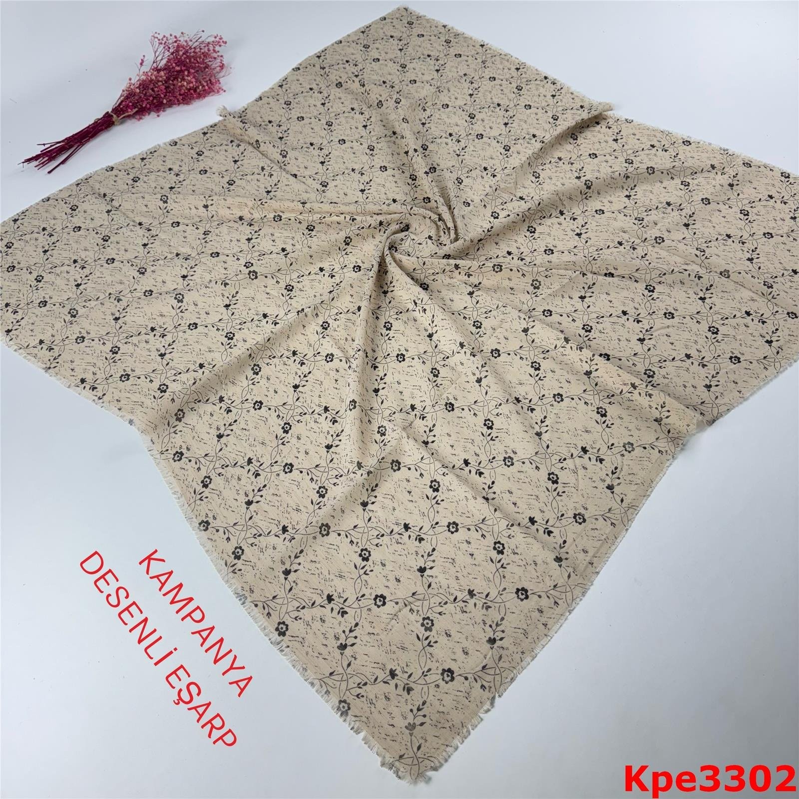 ZK-022 Kampanya Desenli Eşarp
