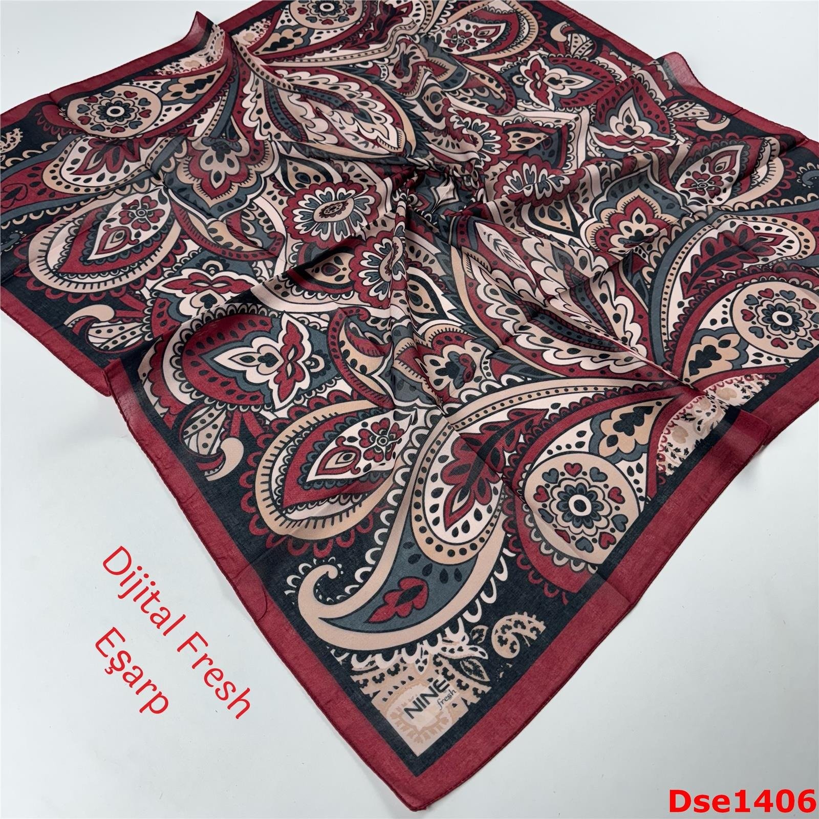 S-116  Dijital Fresh Eşarp