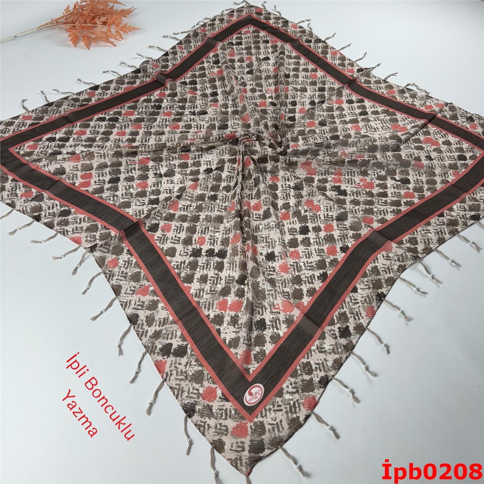 M-214 İpli Boncuklu Yazma