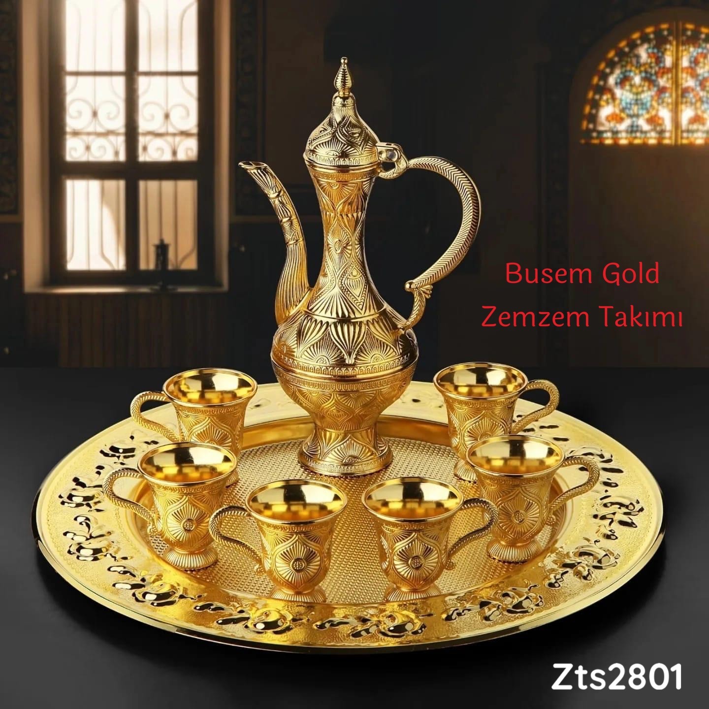 ZV-016 Busem Gold Renk Zemzem Takımı