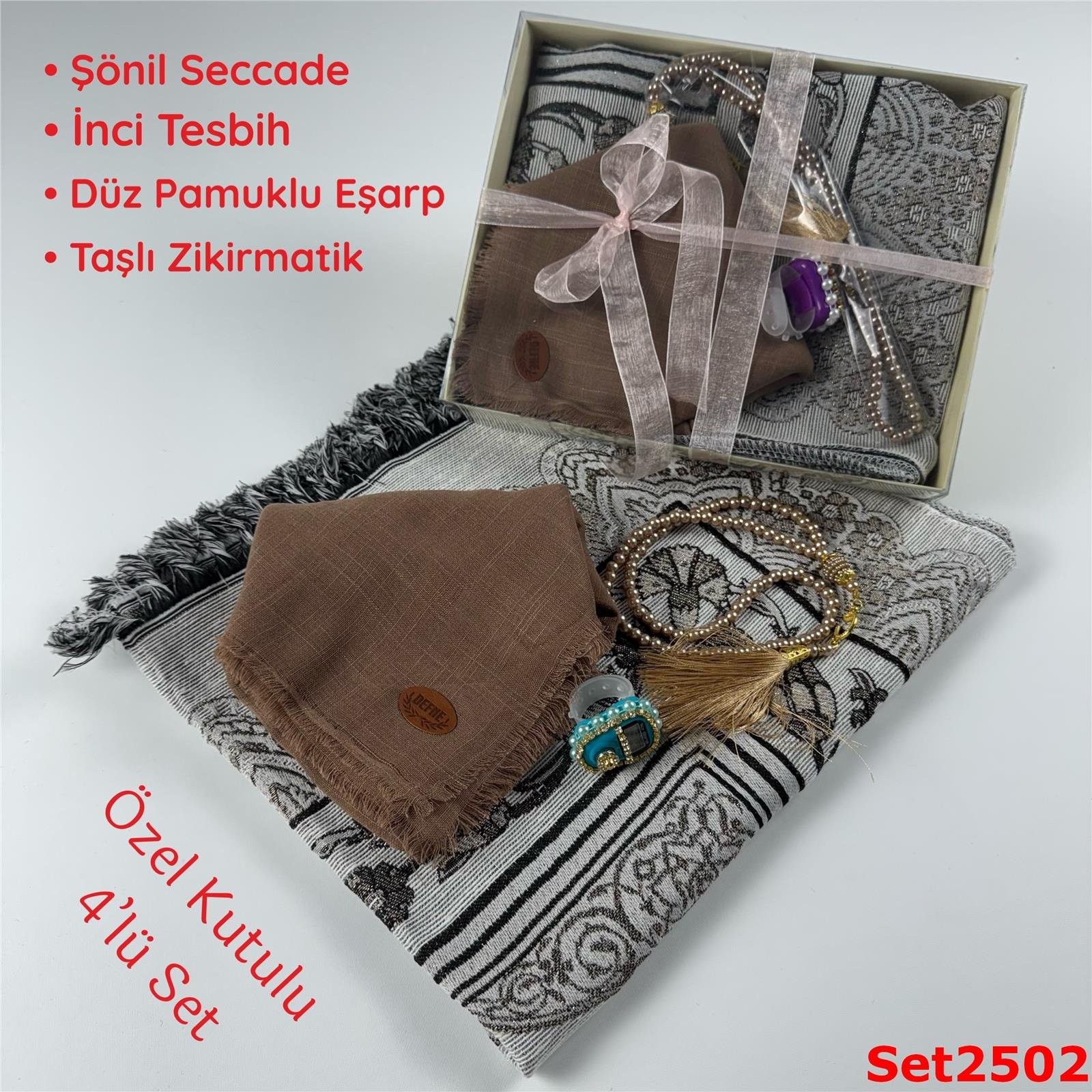 ZO-042 Özel Kutulu 4'lü Set