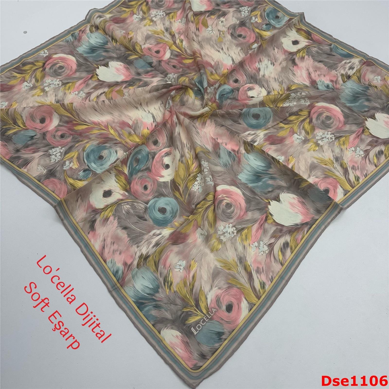 P-063 Locella El Dikişli Soft Eşarp