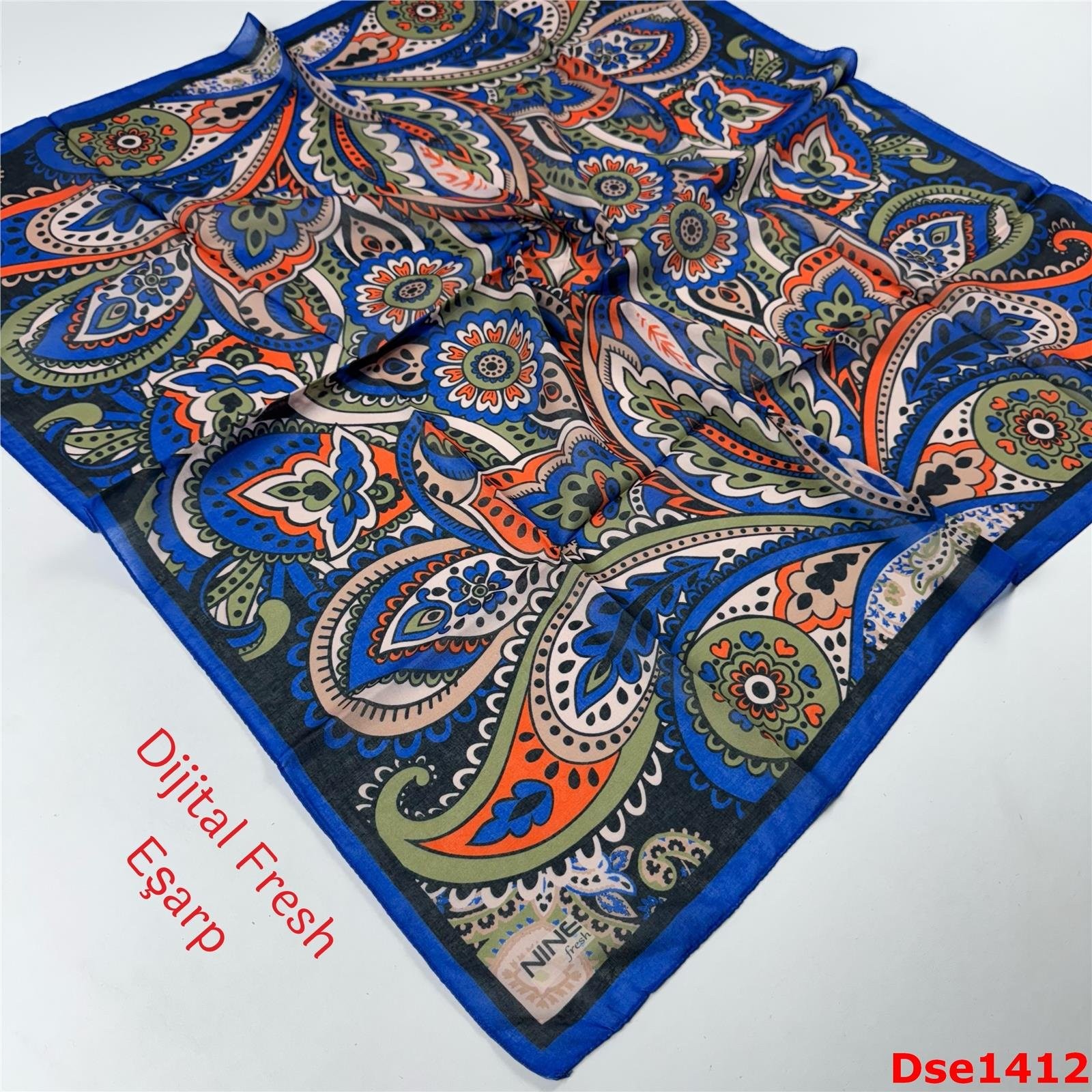 S-137  Dijital Fresh Eşarp