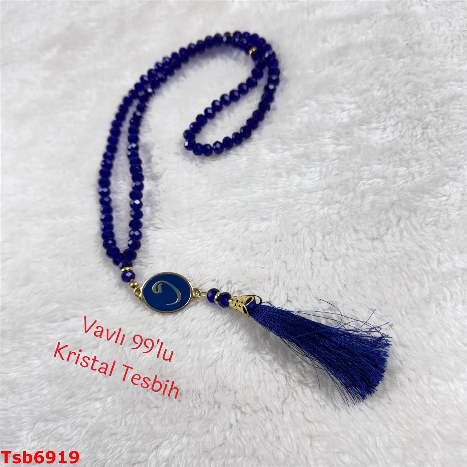 ZZ-180 Vavlı 99lu Kristal Tesbih(8mm)