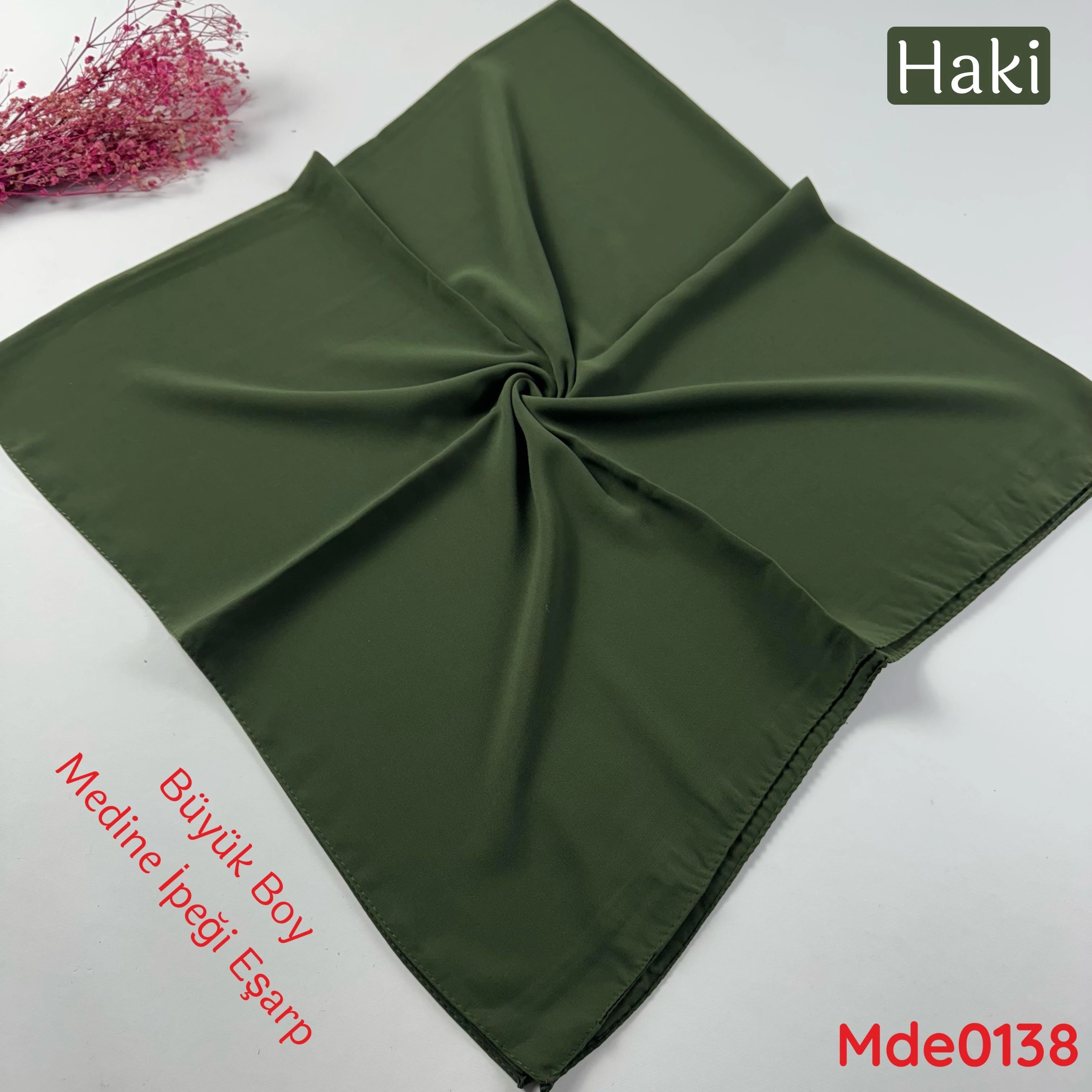 VA-090 105cm Medine İpeği Eşarp