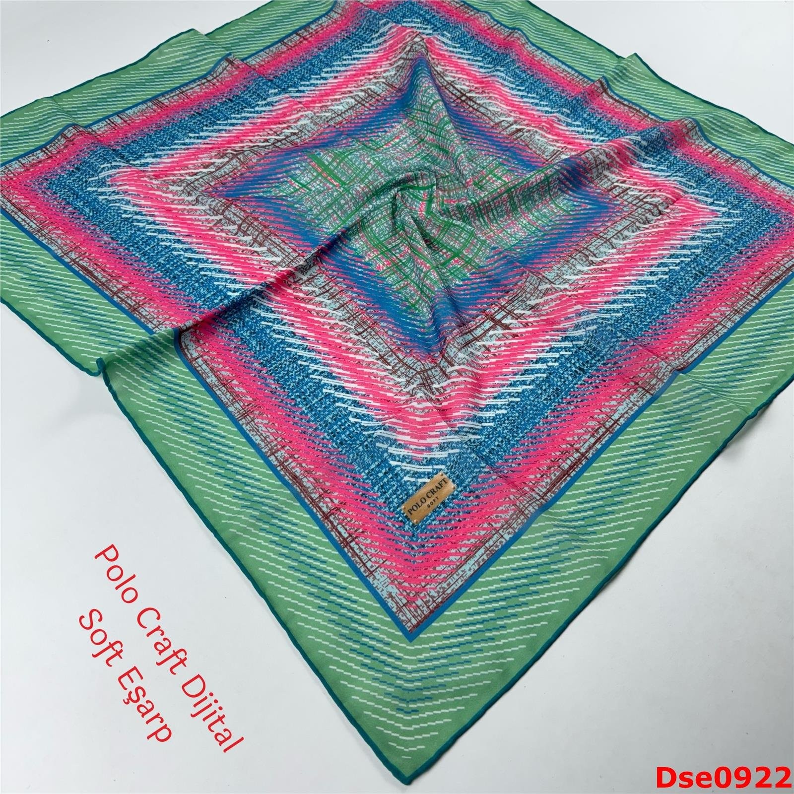 R-089 Polo Craft Dijital Soft Eşarp