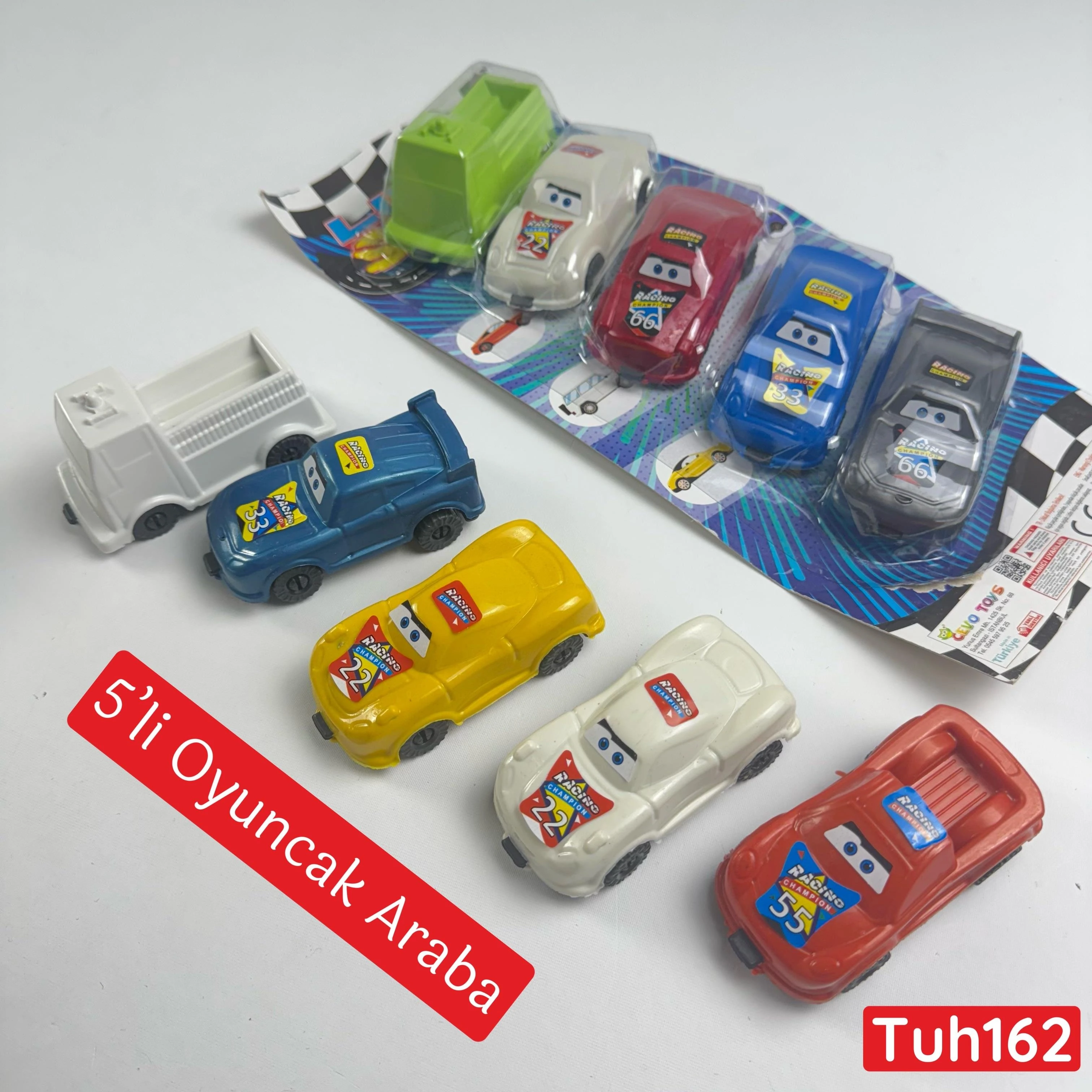 ZU-13 5'li Oyuncak Araba