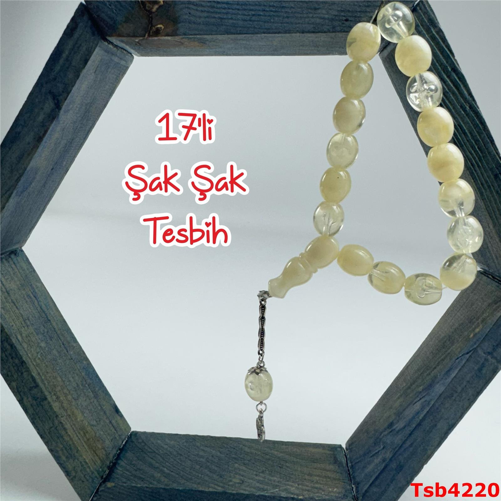 ZZ-257  17'lİ Şak Şak Erkek Tesbih