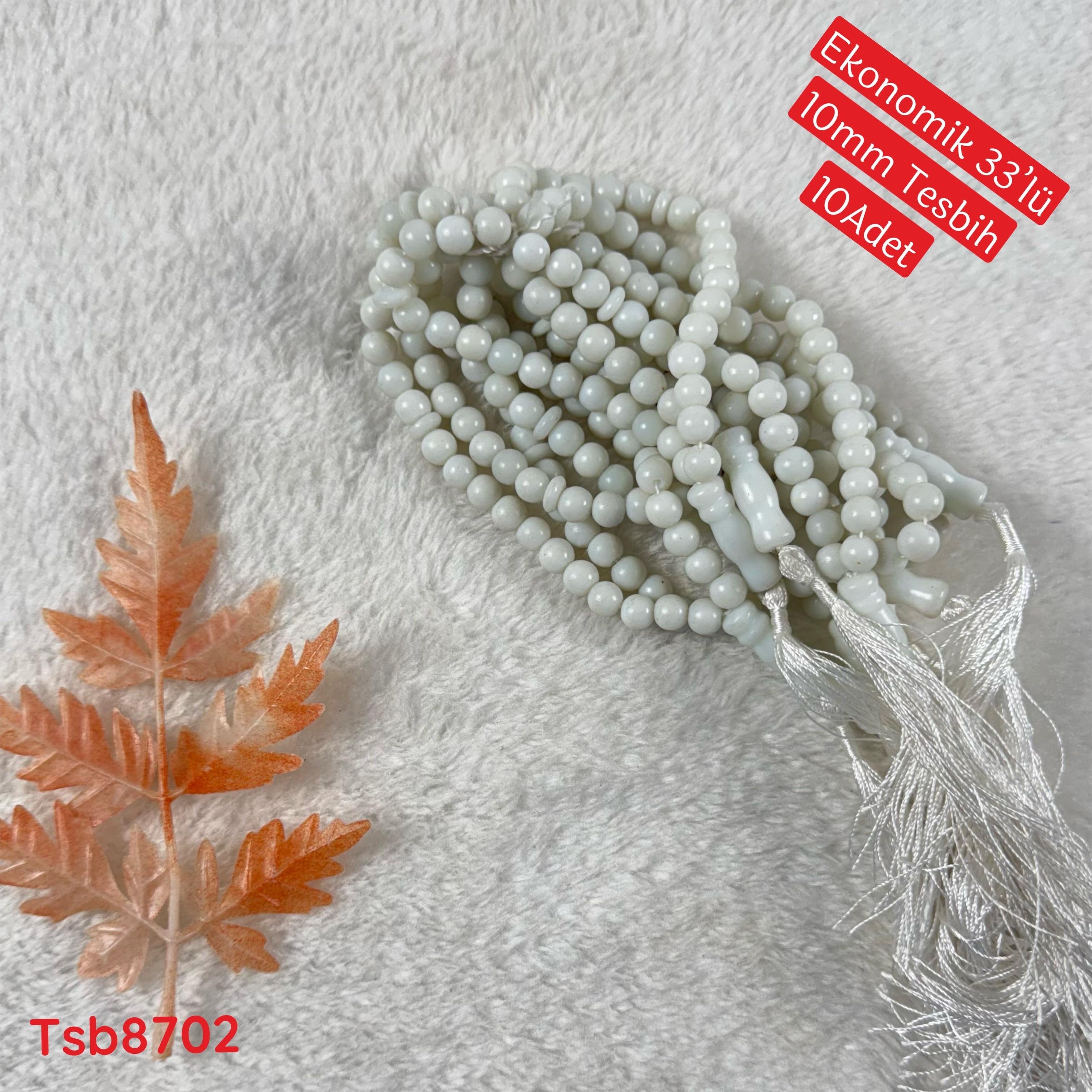 ZZ-282 Ekonomik 33'lü 10mm Tesbih (10 ADET)
