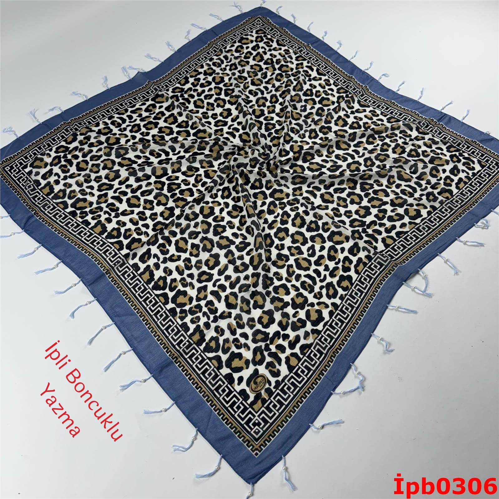 L-160 İpli Boncuklu Yazma
