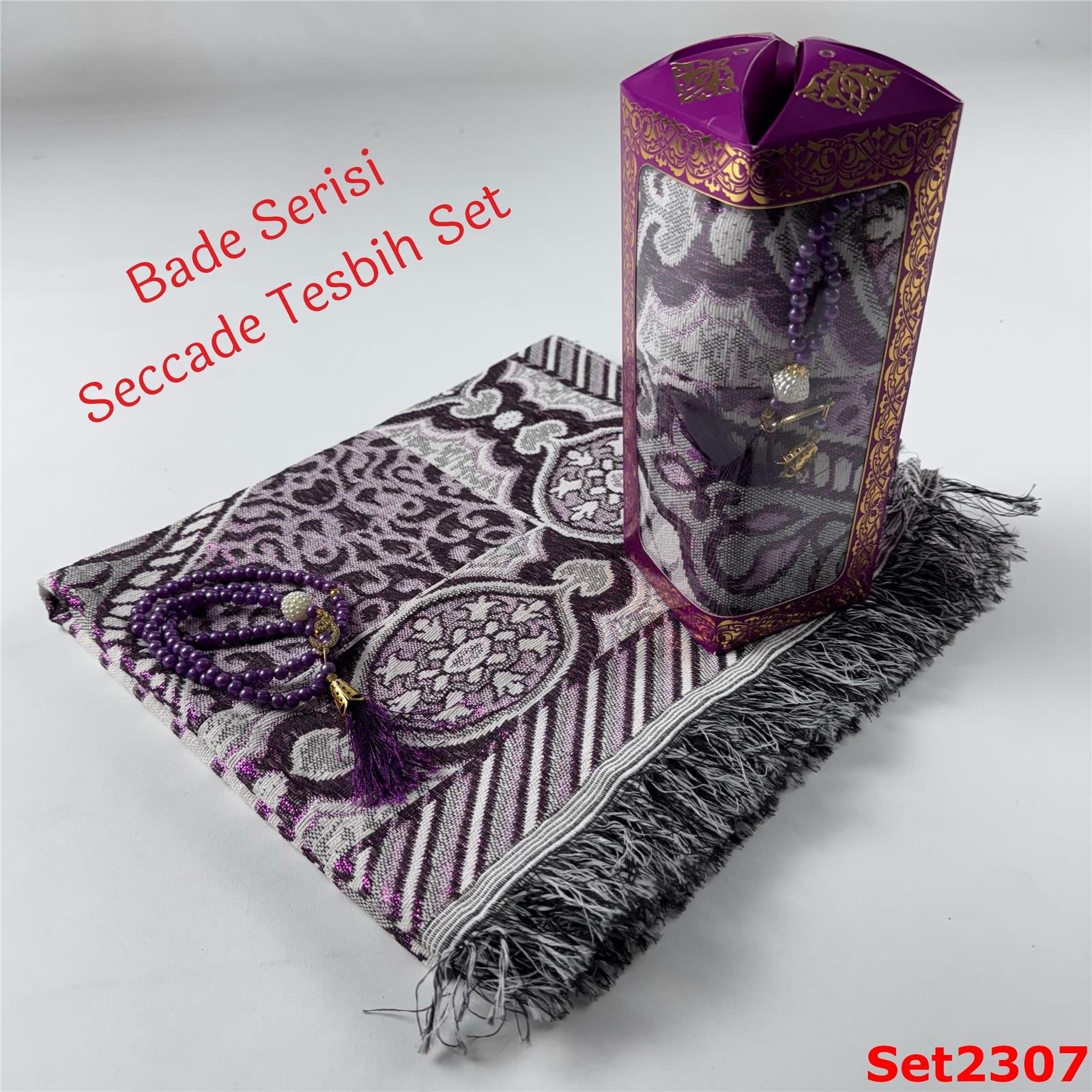 ZO-049 Bade Serisi Seccade Tesbih Set