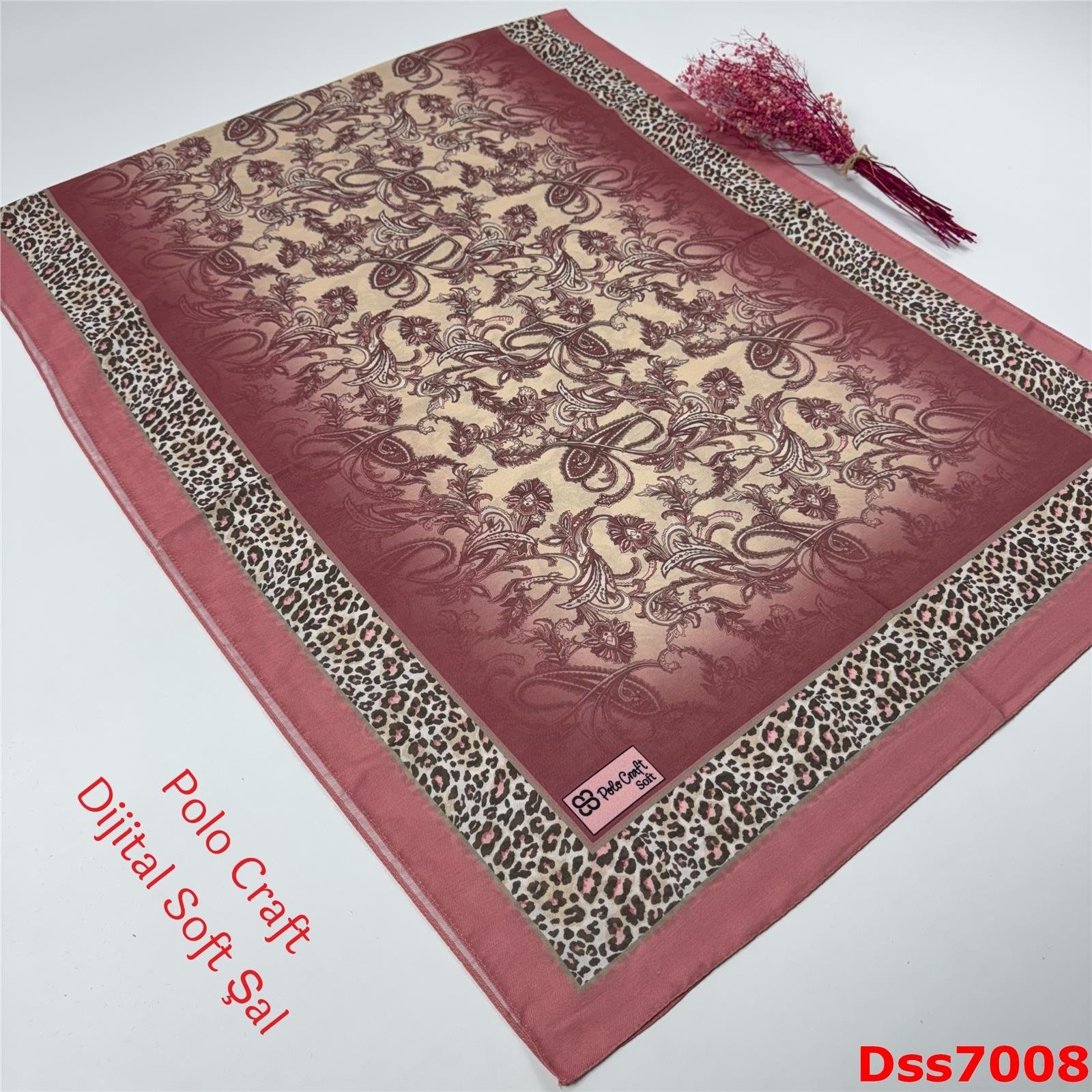 Y-073 Dijital Soft Şal