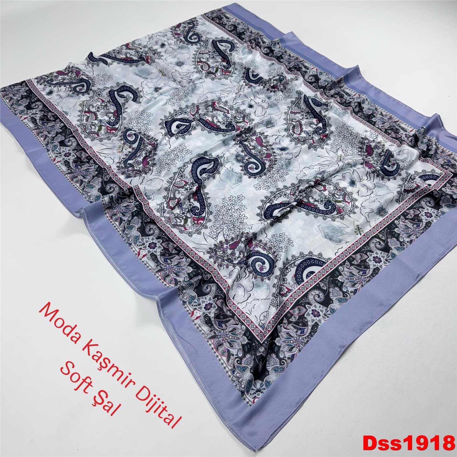 L-351 Moda Kaşmir Dijital Soft Şal