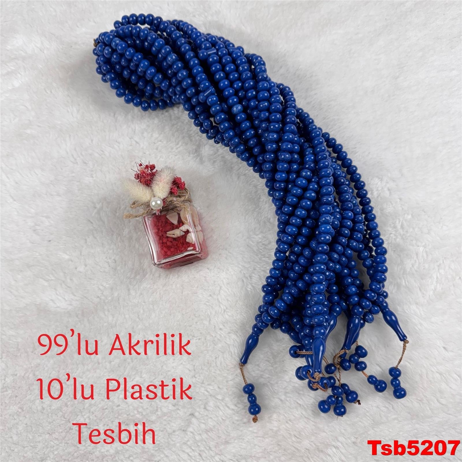 V-184 10'lu Akrilik 99luk Tesbih