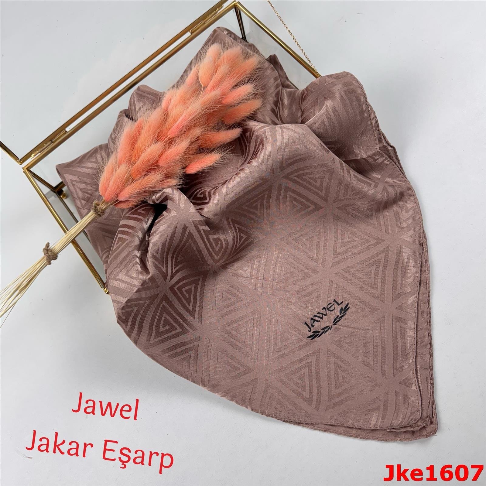 UC-009 Jawel Jakarlı İpeksi Eşarp