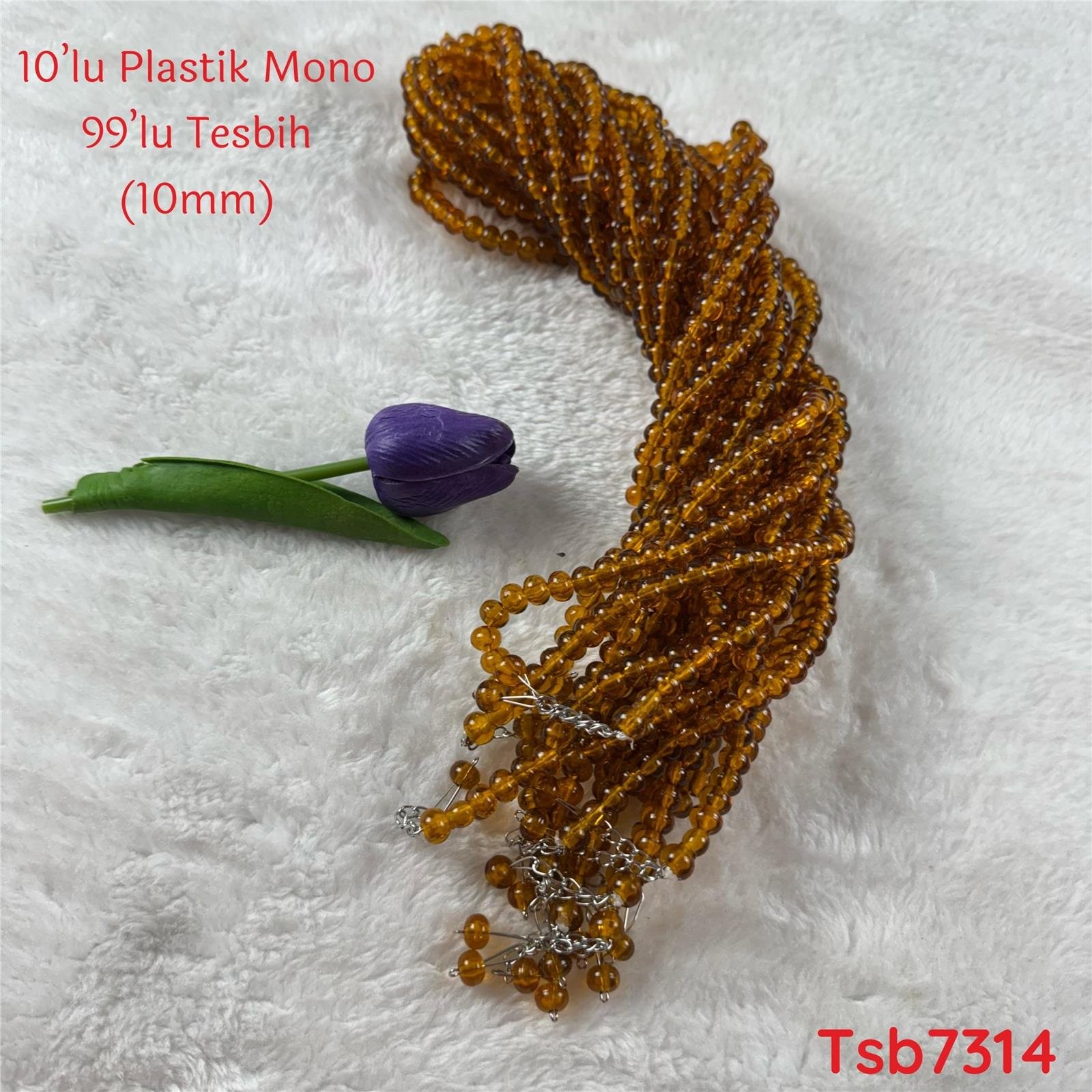 ZZ-035 Plastik Mono 99lu Tesbih(10mm)