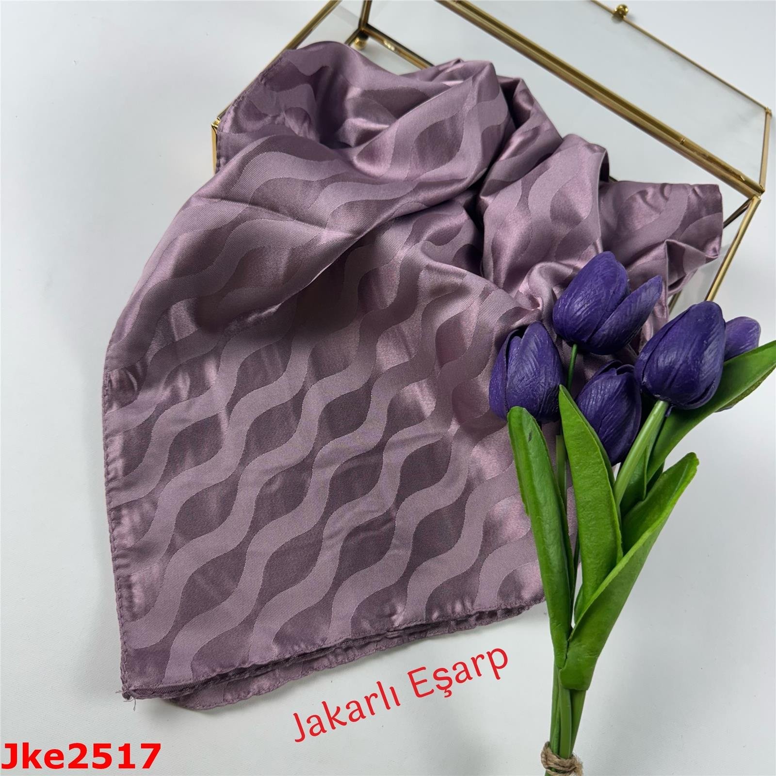 RA-111 Jakarlı İpeksi Eşarp