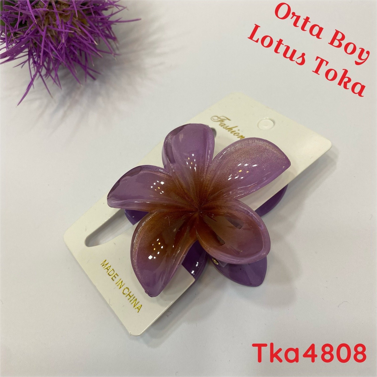 UC-132 Orta Boy Renkli Lotus Toka