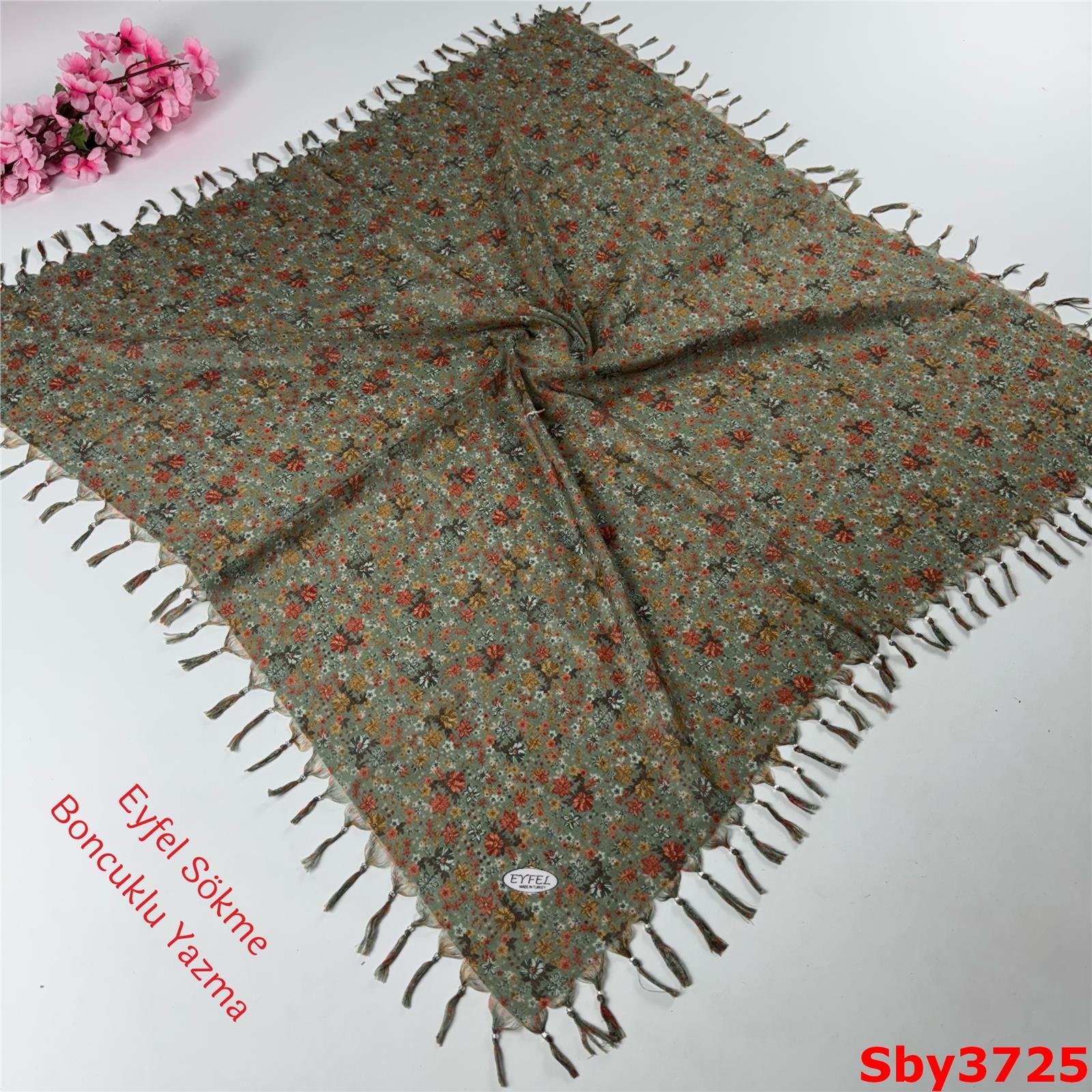 M-075 Eyfel Sökme Boncuklu Yazma