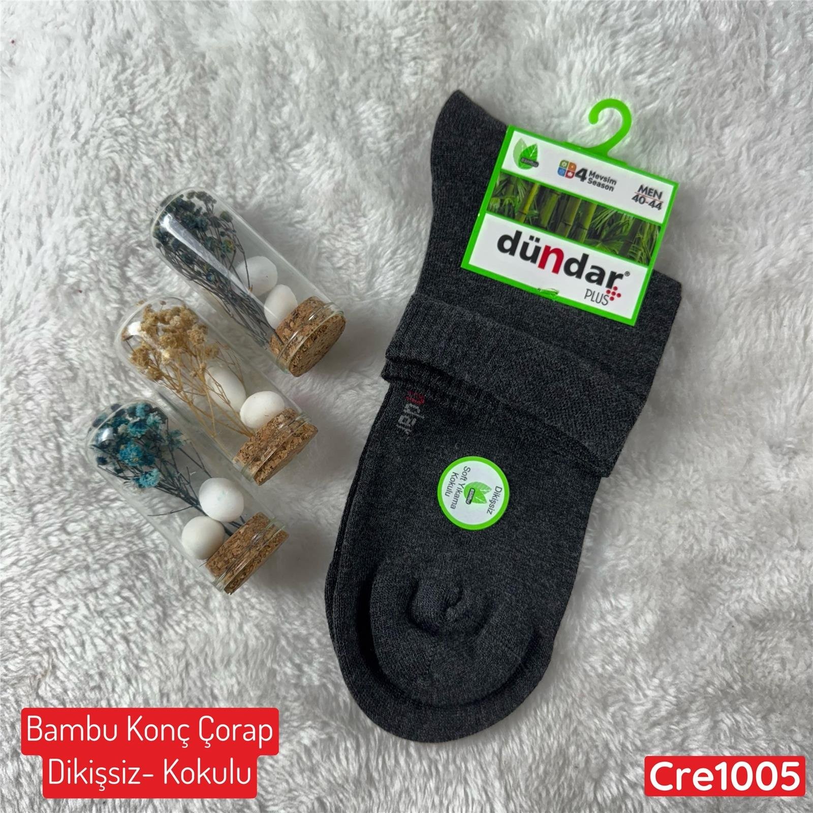 H-021 DÜNDAR Bambu Konç (Dikişsiz-Parfümlü)