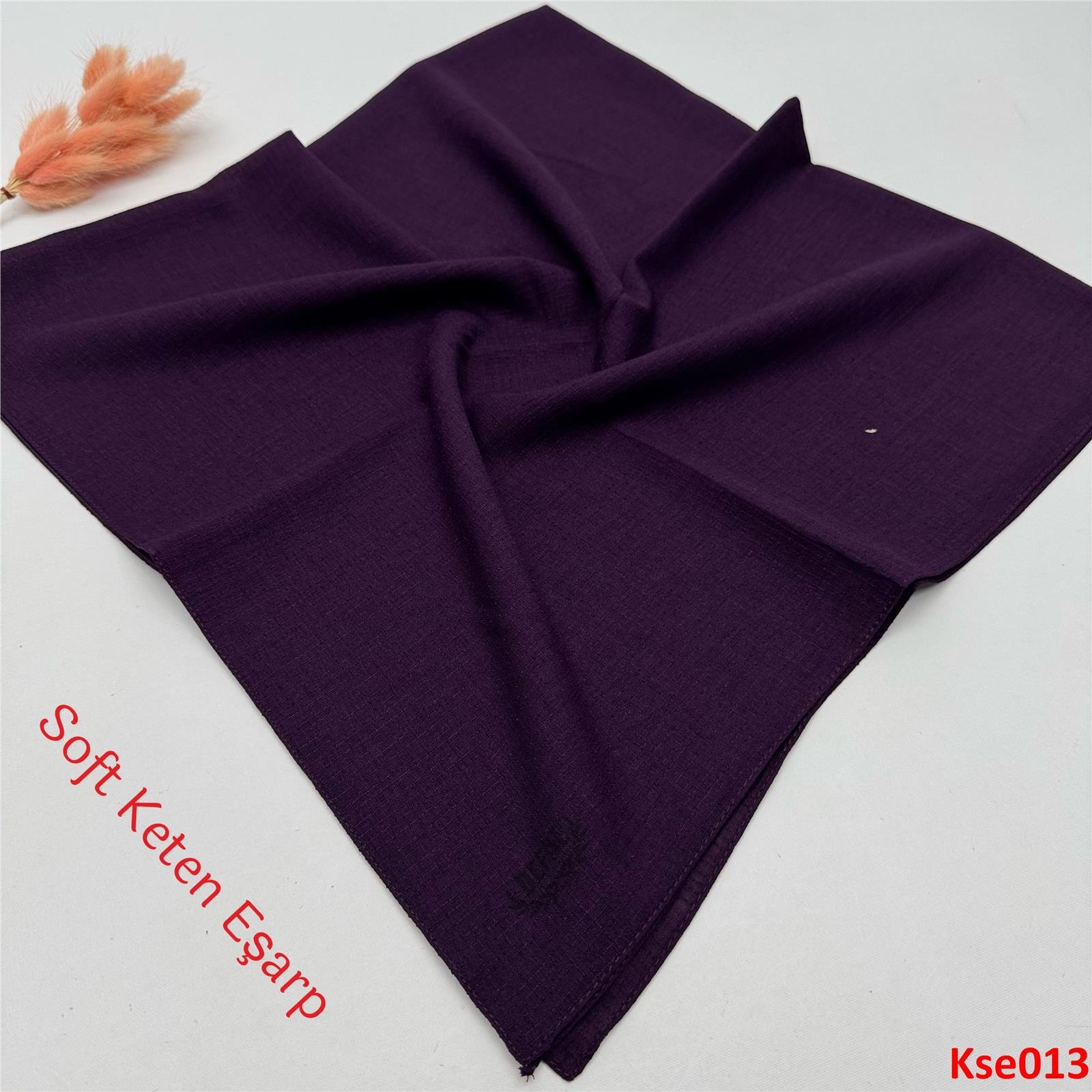 J-177 Soft Keten Eşarp