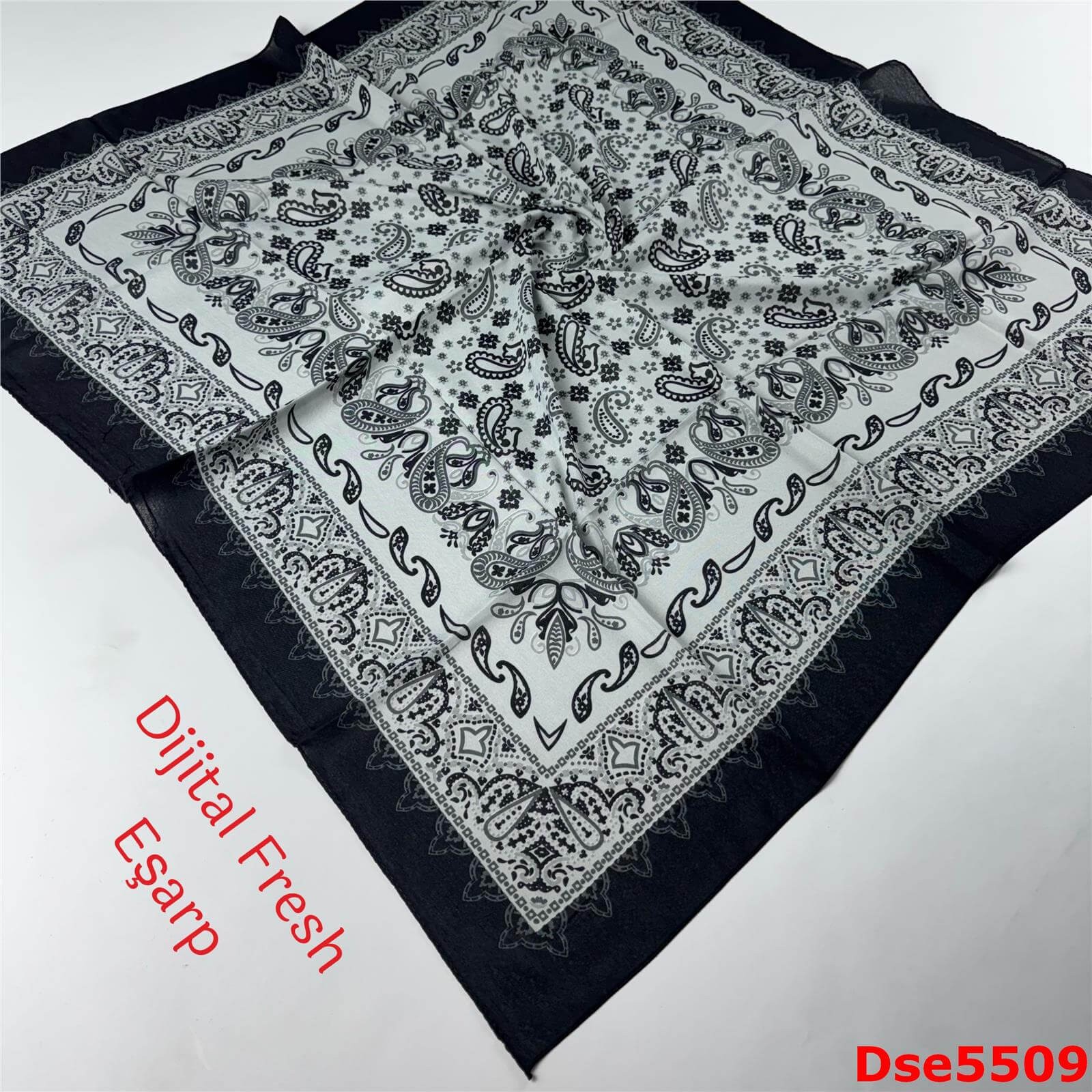 S-124 Dijital Fresh Eşarp