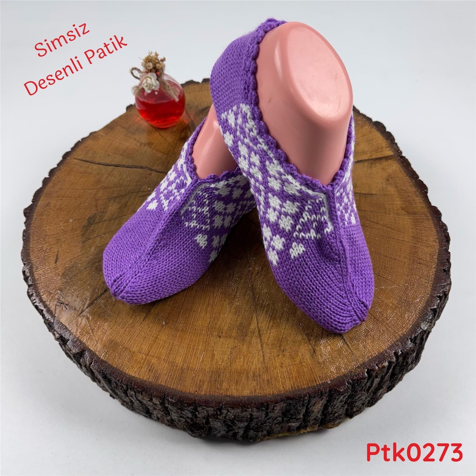 C-025 Simsiz Desenli Patik