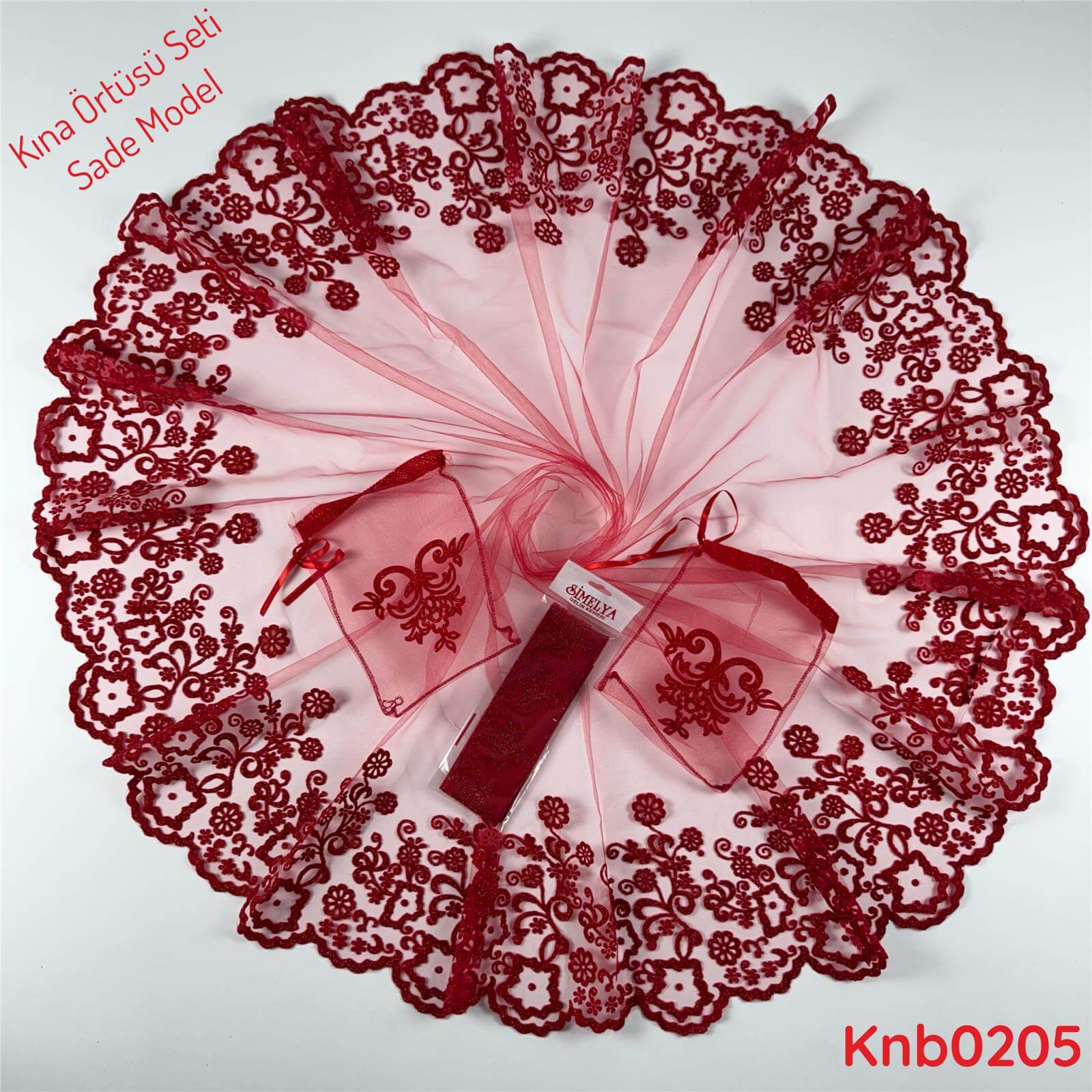 ZV-116 Kına Örtü Seti Sade Model