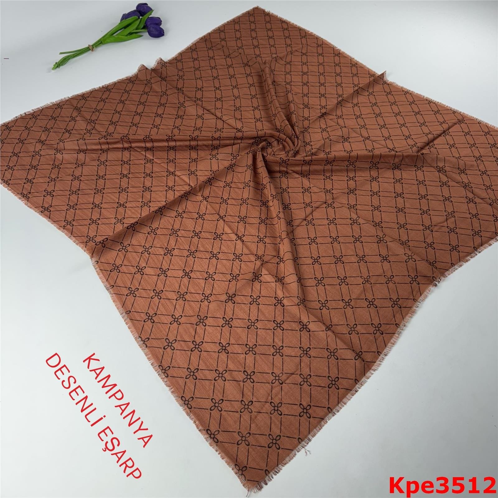 ZK-063 Kampanya Desenli Eşarp