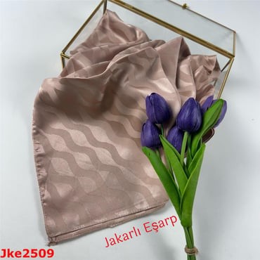 RA-103 Jakarlı İpeksi Eşarp