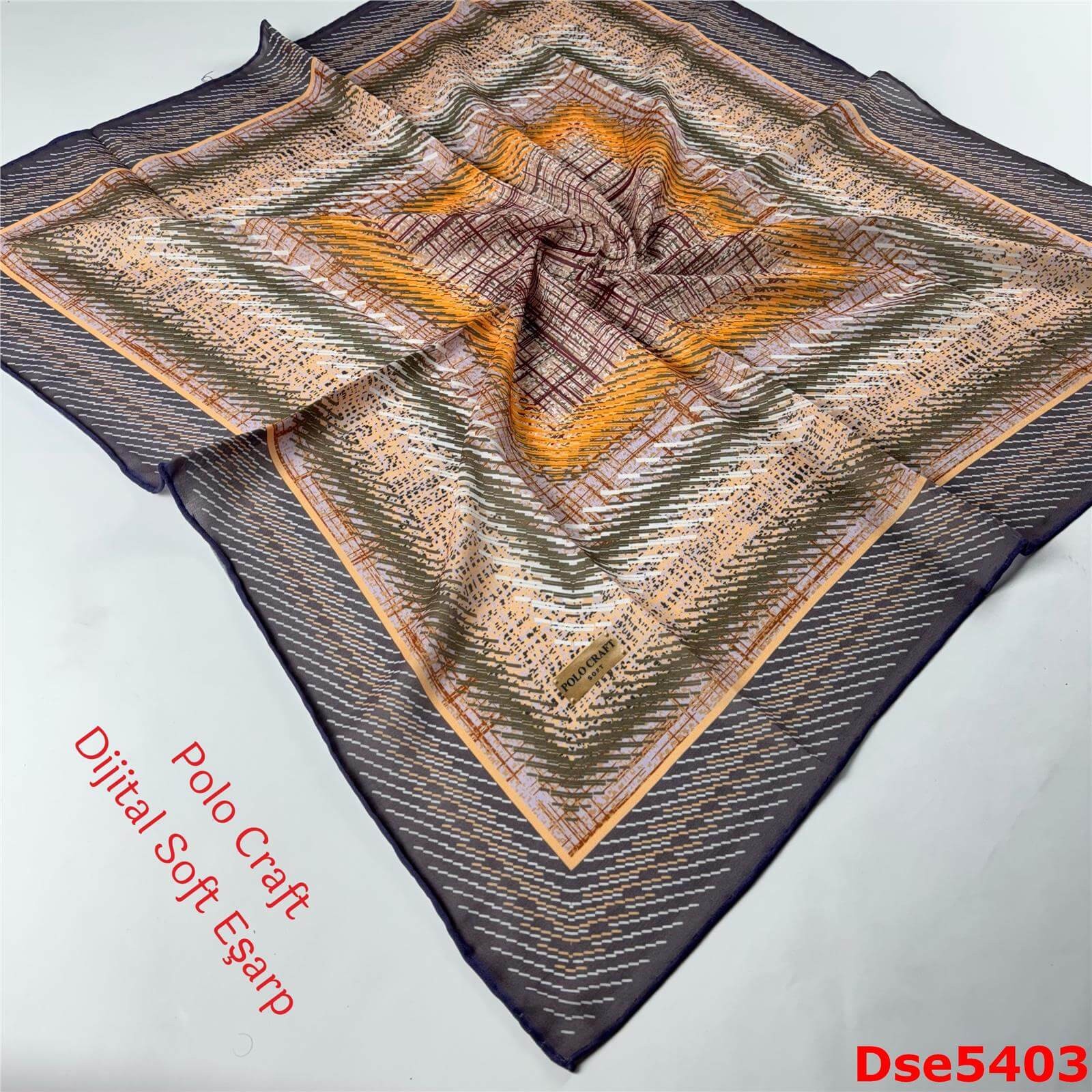 P-106 Polo Craft Dijital Soft Eşarp