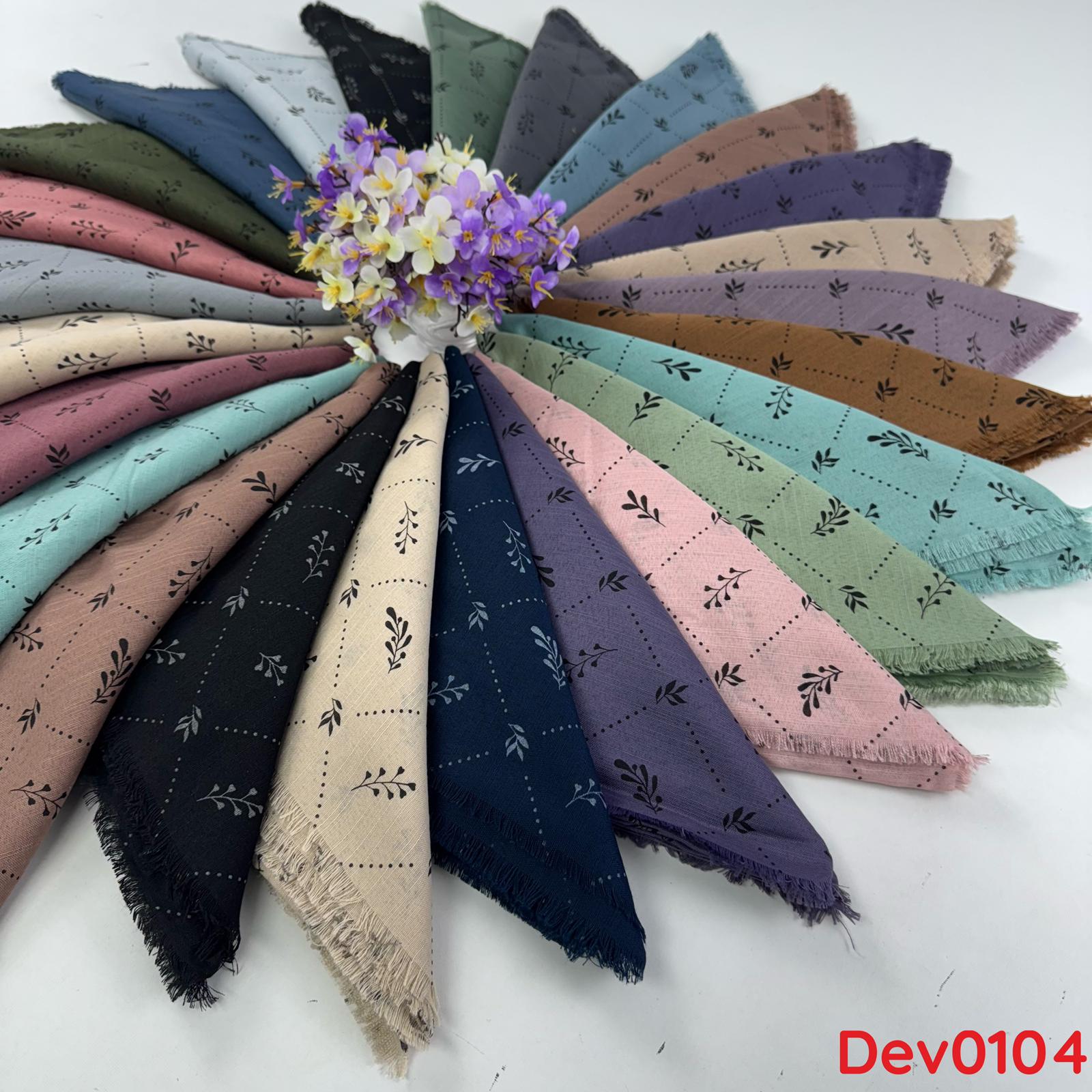 25 ADET KAMPANYA DESENLİ EŞARP