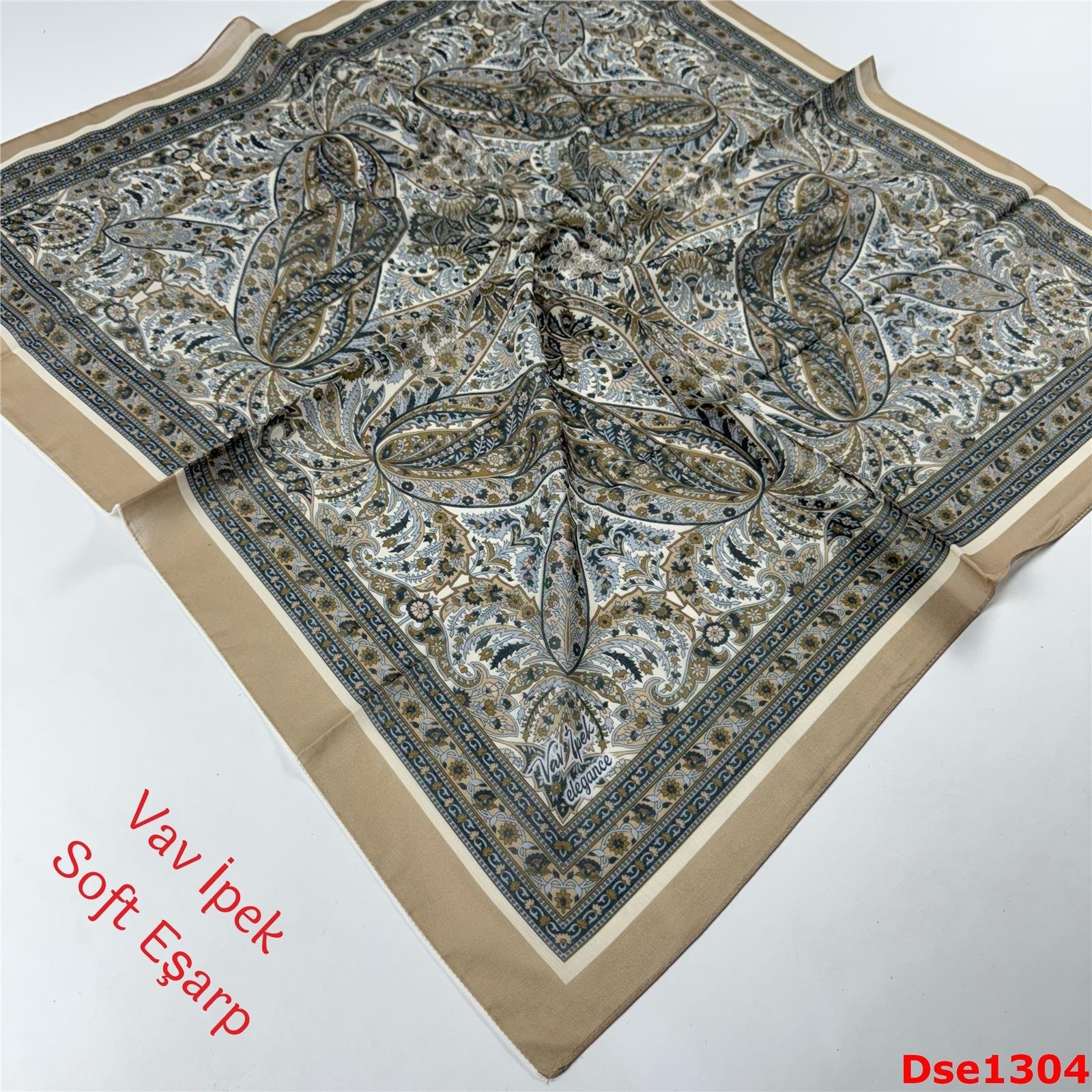 R-111 Vav İpek Soft Eşarp